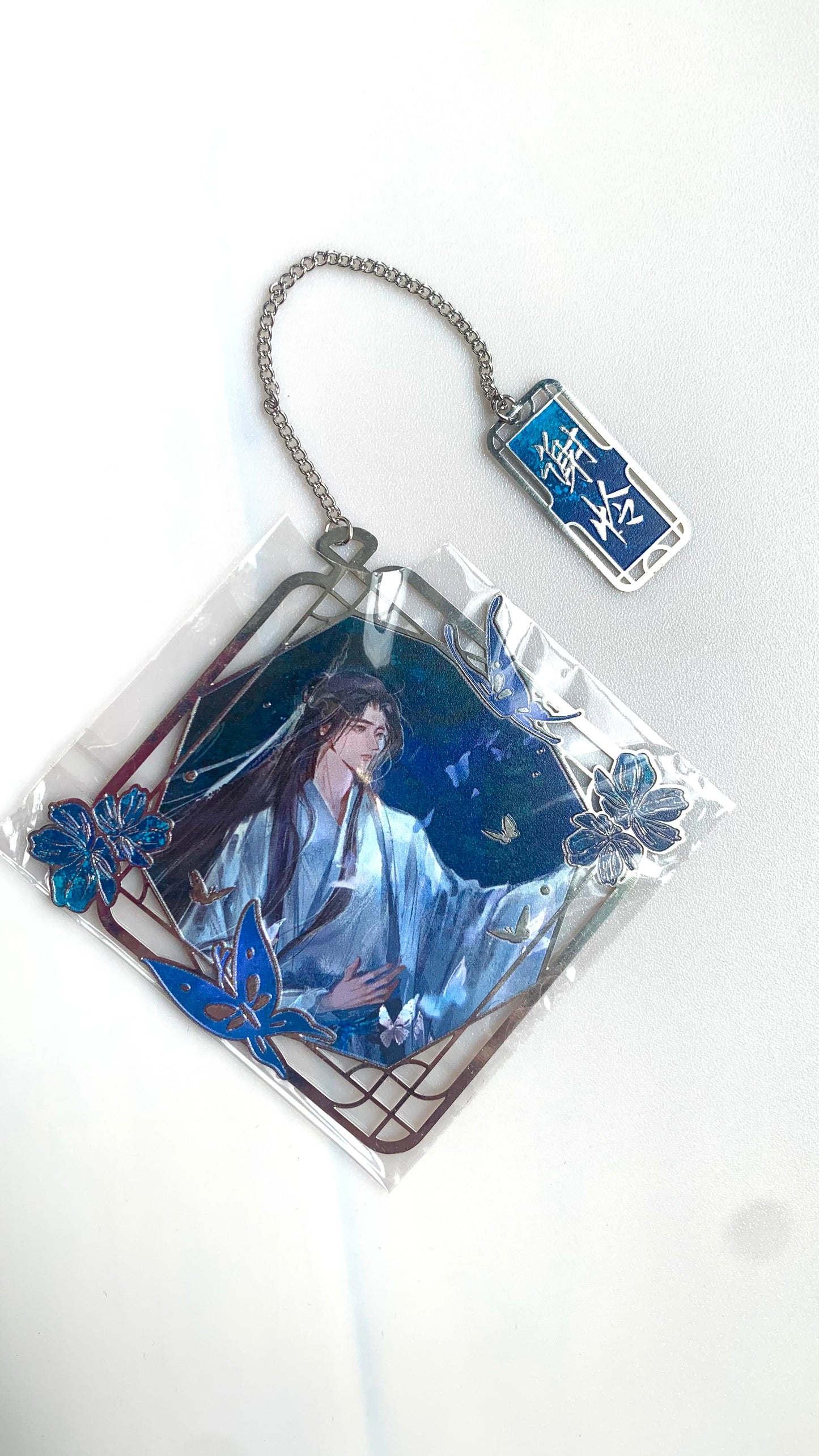 TGCF metal bookmarks Bilibili Official yaoi anime fan gifts Tian Guan Ci Fu Xie Lian Hua cheng Heaven Official’s blessing C157