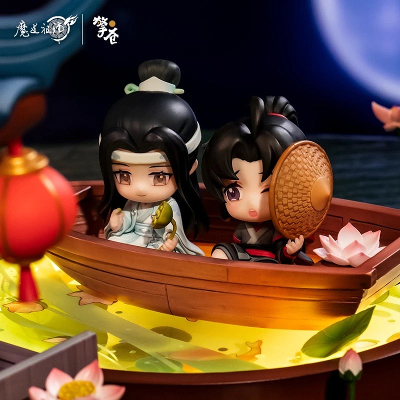 Genuine Mo Dao Zu Shi Action Figure Wei Wuxian Lan Wangji Figurines Collection PVC Model Statue Toys Gift CD421