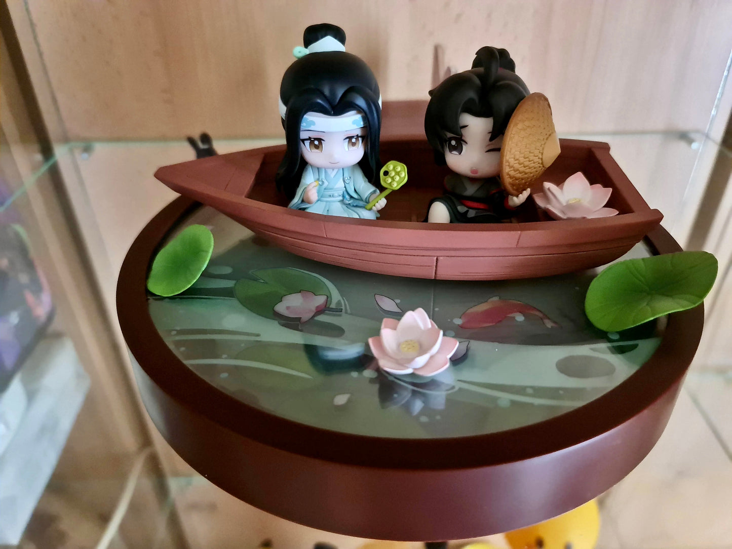 Genuine Mo Dao Zu Shi Action Figure Wei Wuxian Lan Wangji Figurines Collection PVC Model Statue Toys Gift CD421