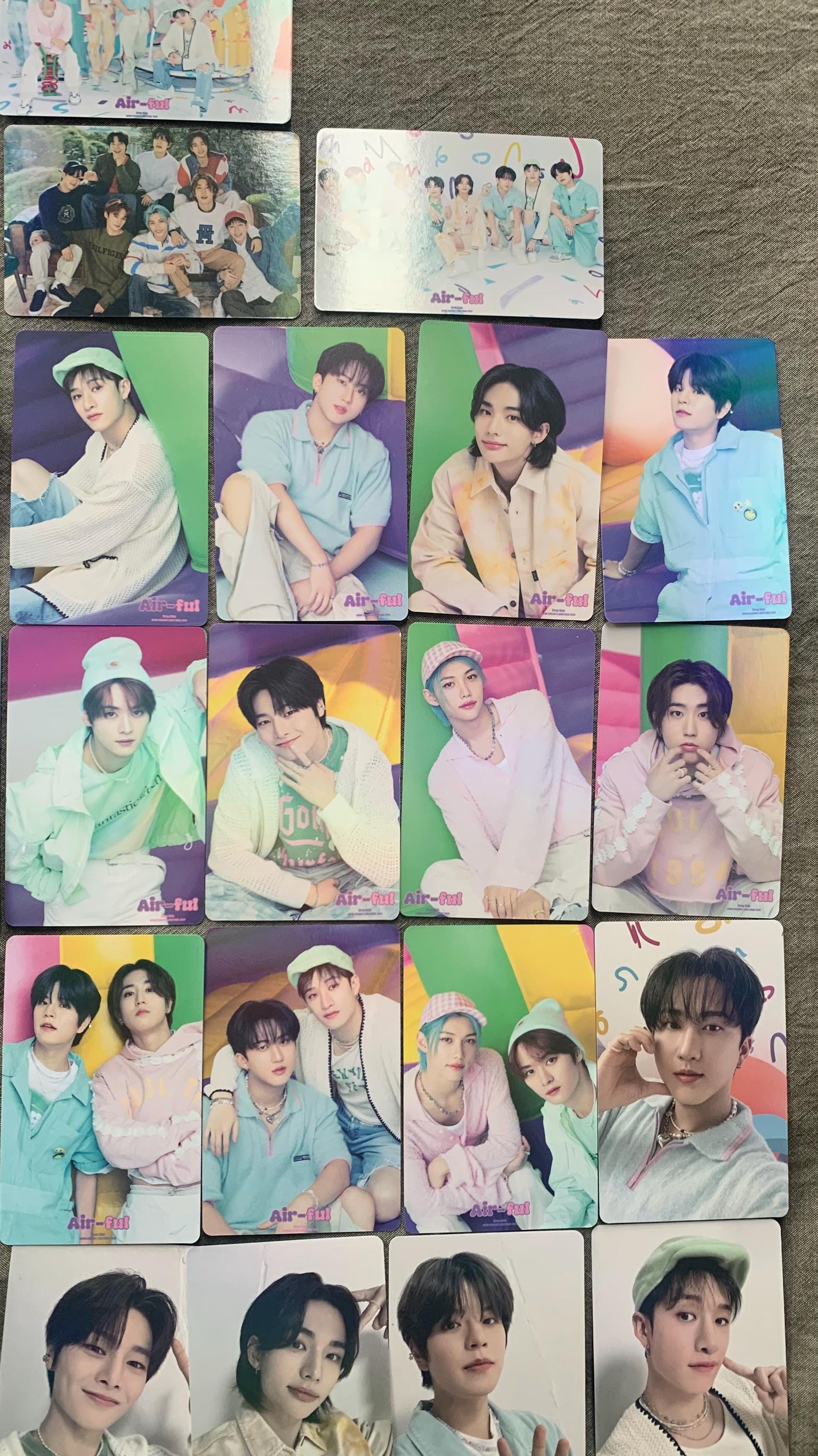 Stray Kids 55pc lomo cards Chk Chk Boom 5 stars Merch KPOP Photocards Felix Bangchan Leeknow Hyunjin Lomo Card C090