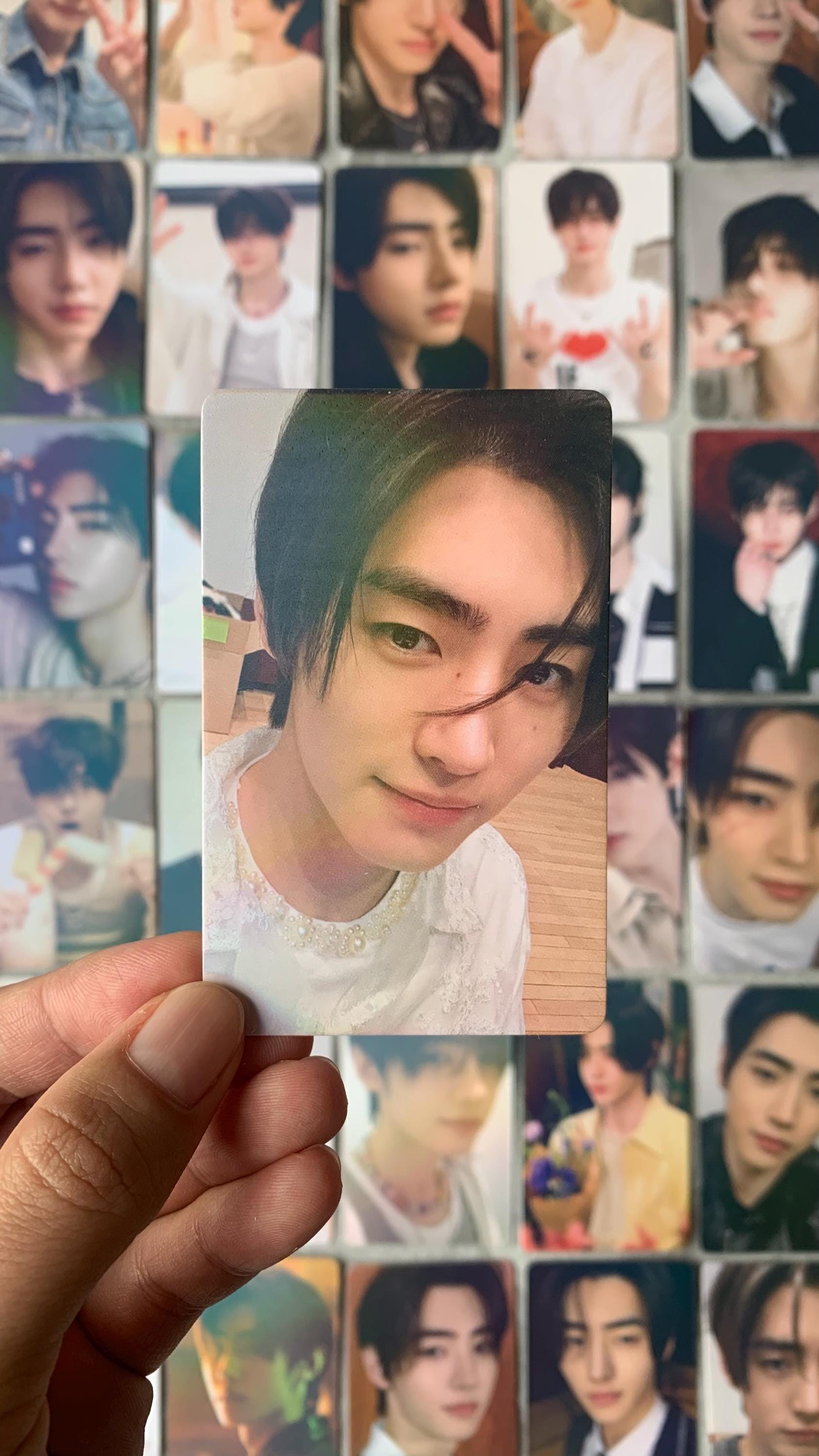 Sunghoon 55pc/set laser cards Enhypen Kpop boy group merch lomo photocards C179