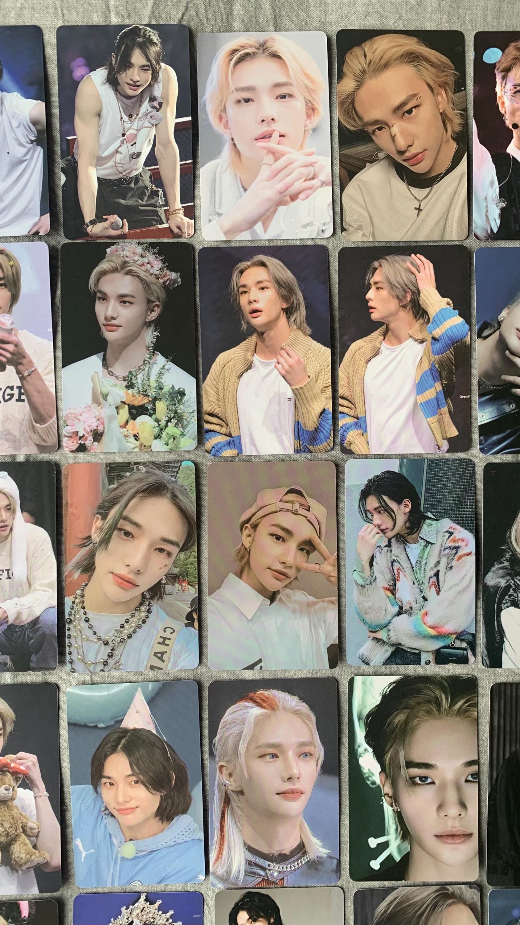 Hyunjin 55pc lomo cards Stray kids Merch KPOP Photocards Felix Bangchan Leeknow Hyunjin C180
