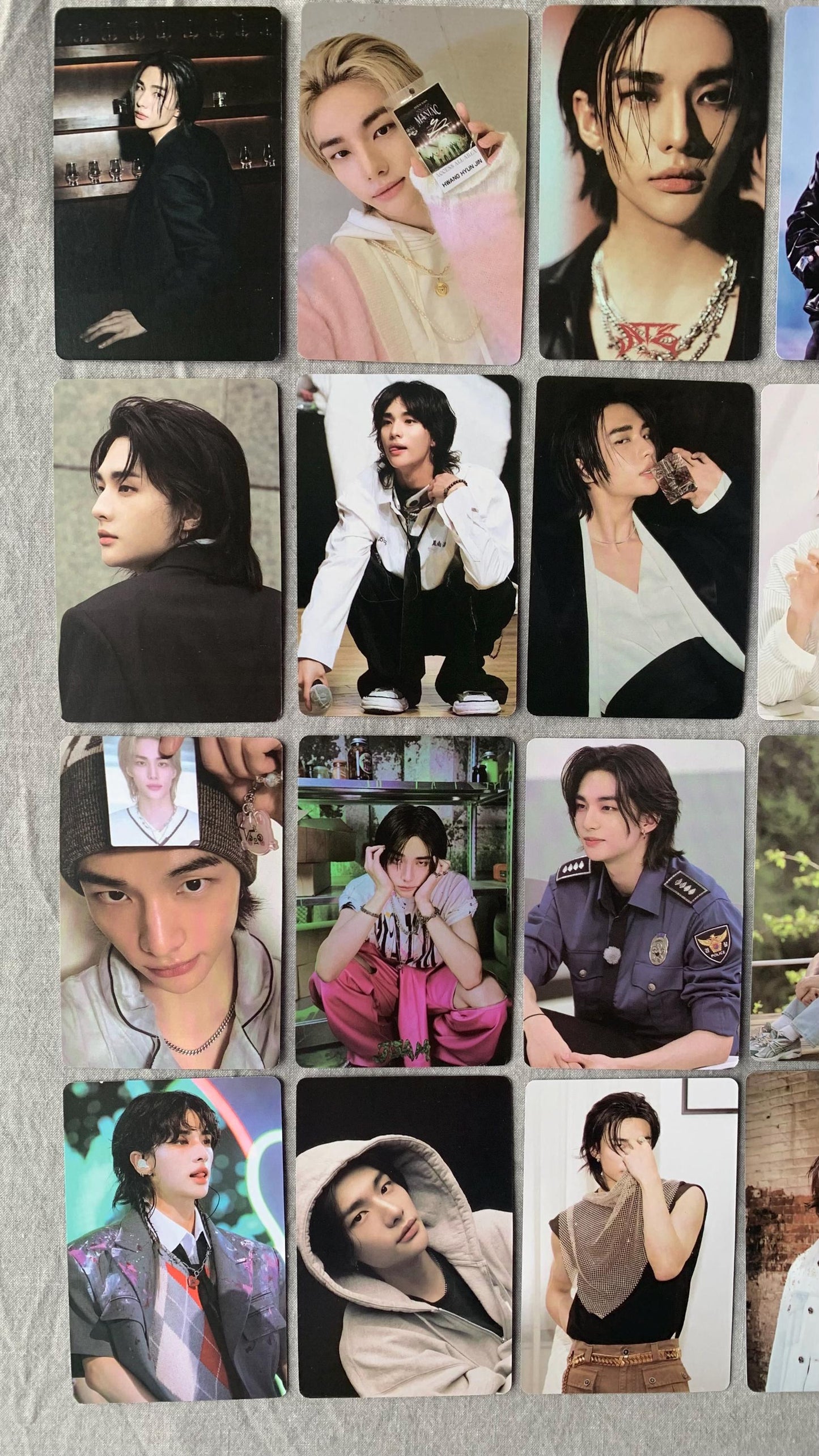Hyunjin 55pc lomo cards Stray kids Merch KPOP Photocards Felix Bangchan Leeknow Hyunjin C181