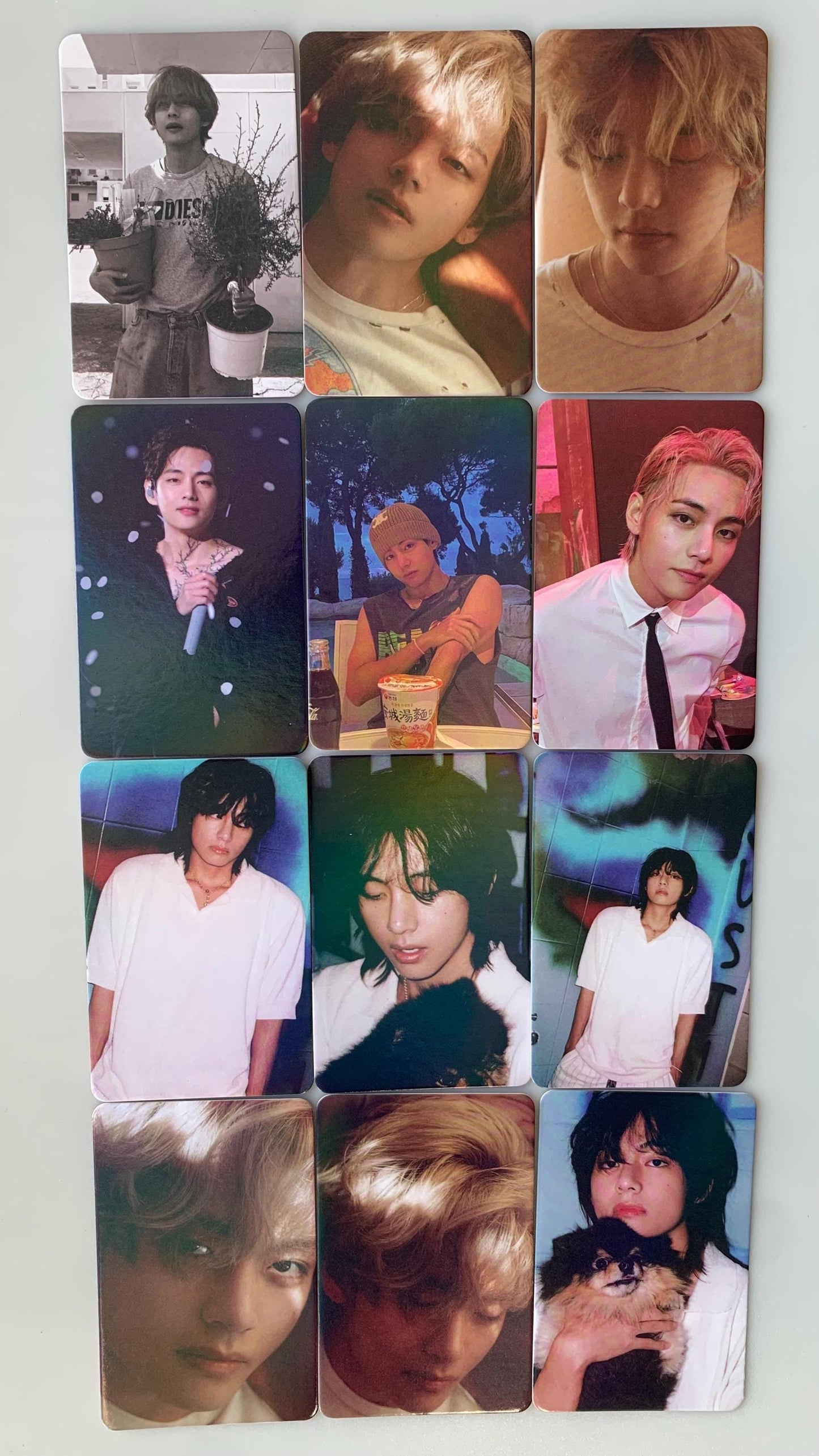 Taehyung 55pc lomo cards Kpop fan made photocards BTS gift C191