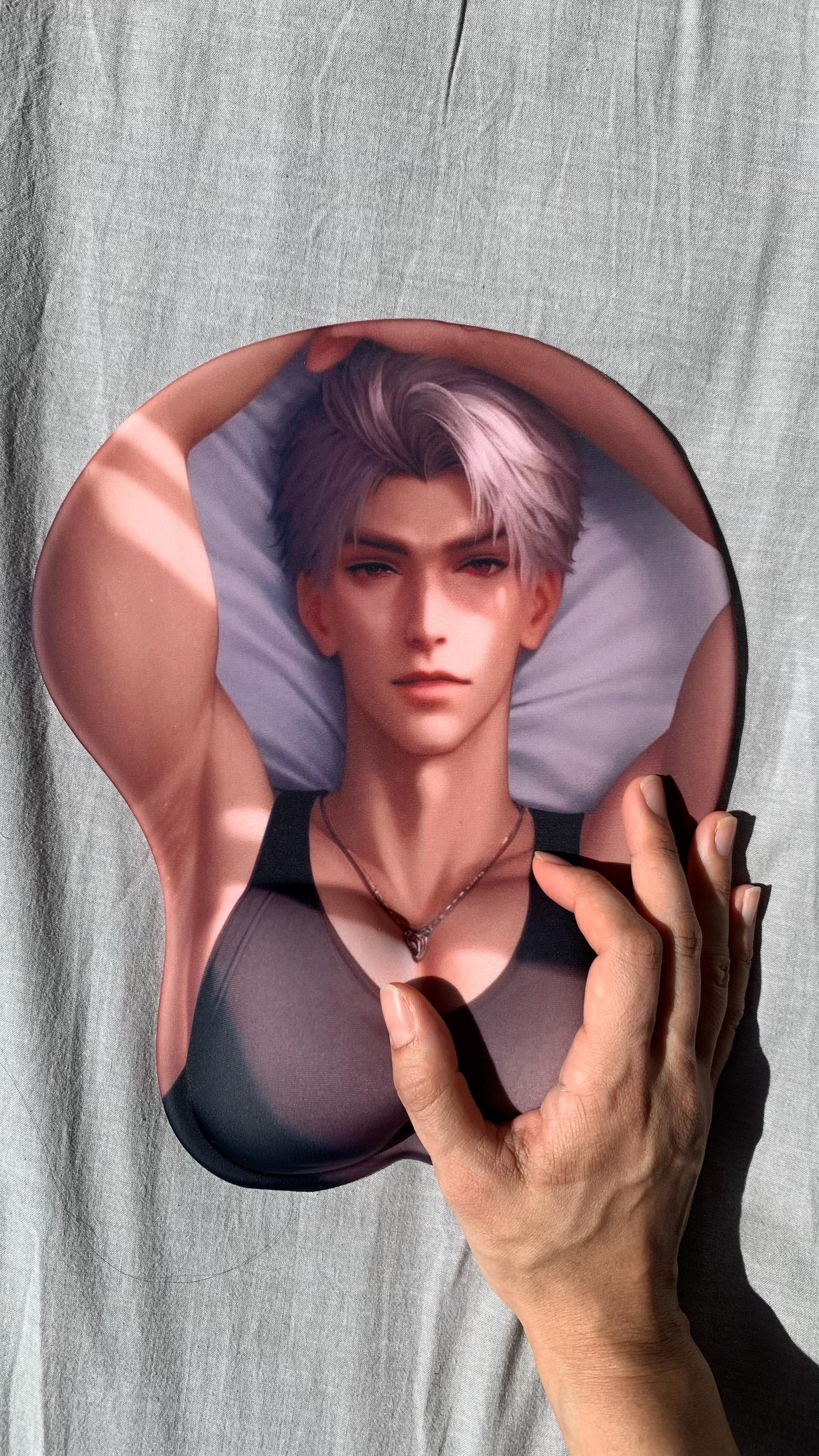Sylus mousepad 3D! Love and Deepspace Sylus Xavier Rafayel Zayne Oppai Otoge gamer gift C192