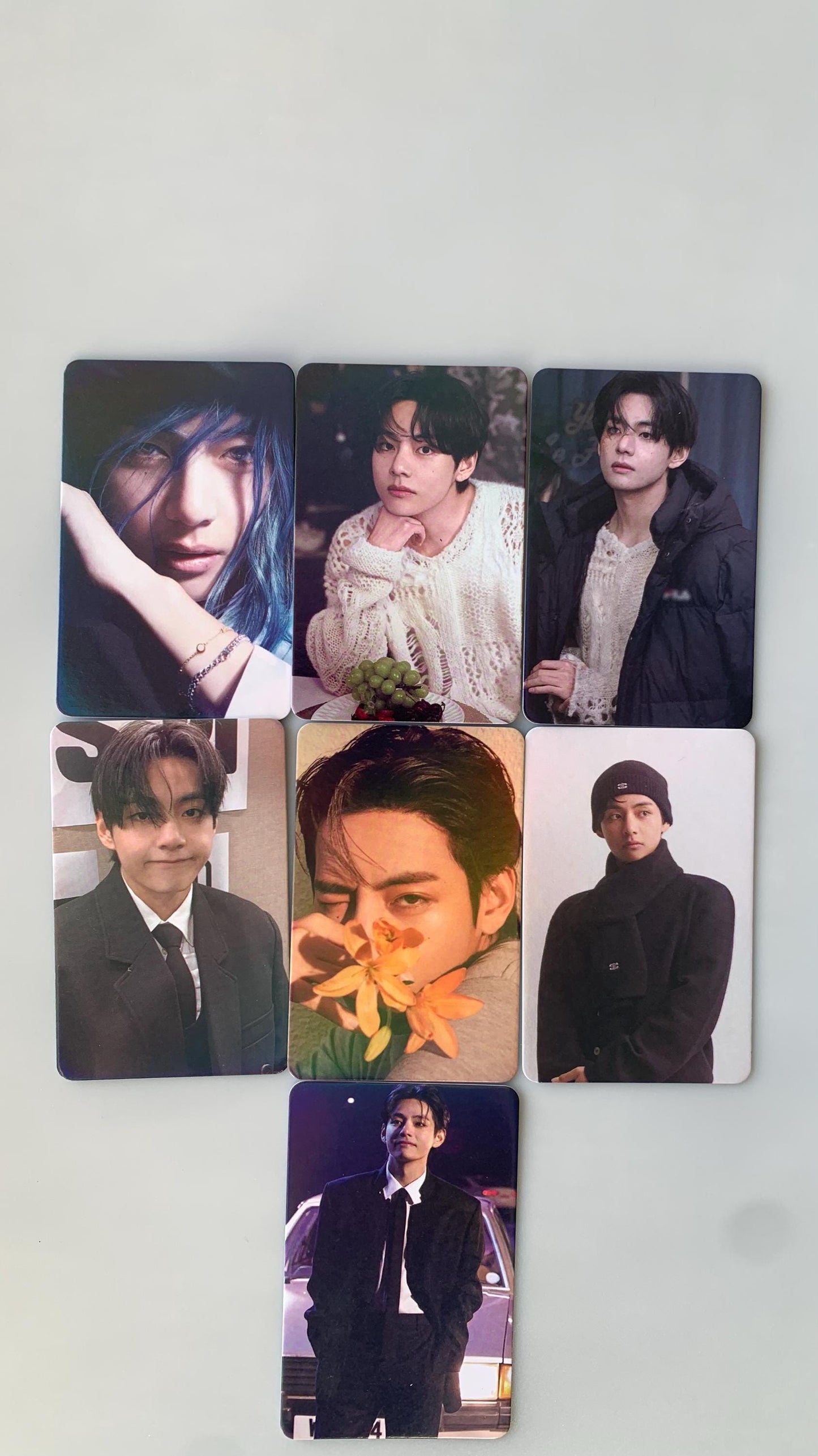 Taehyung 55pc lomo cards Kpop fan made photocards BTS gift C191