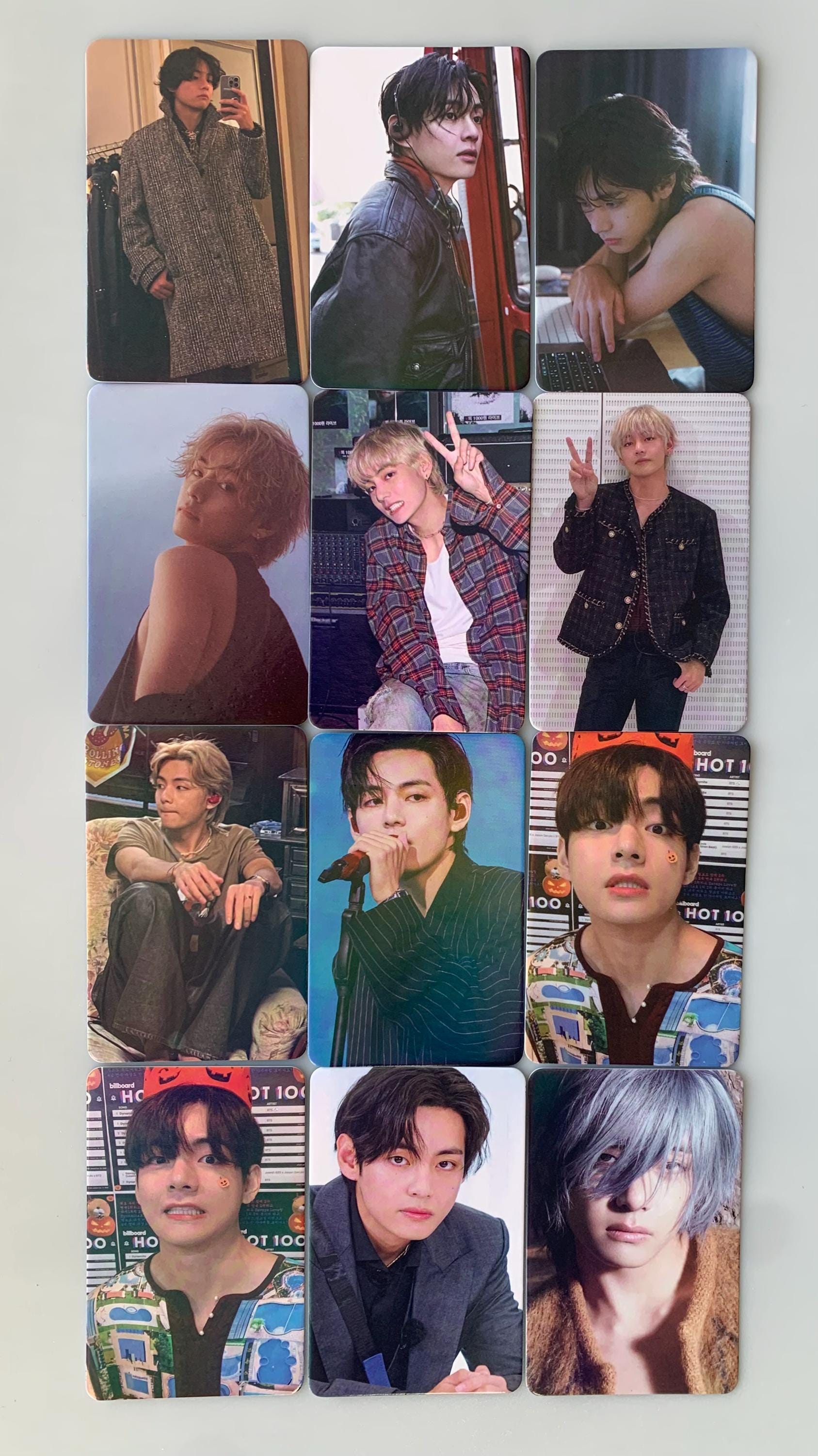 Taehyung 55pc lomo cards Kpop fan made photocards BTS gift C191