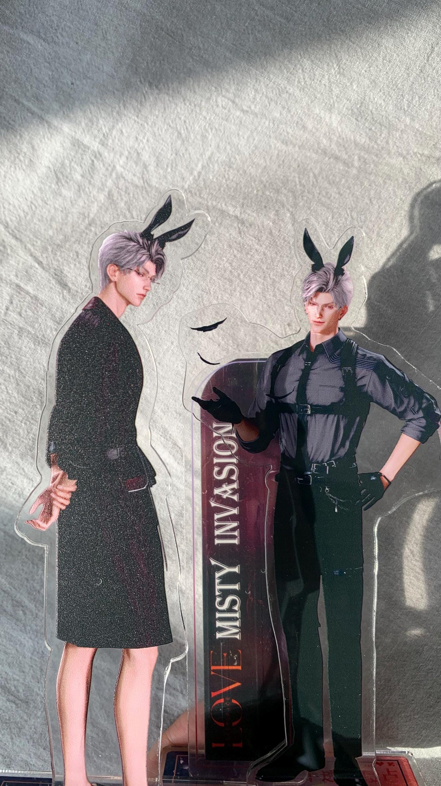 Sylus Bunnies Stands! Love and Deepspace Qinche Xavier Rafayel Zayne Otoge gamer Ita bag gift C238