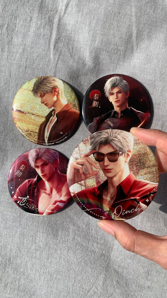 Badges of Sylus - Love and Deepspace Qinche Xavier Rafayel Zayne Otoge gamer Ita bag gift C241