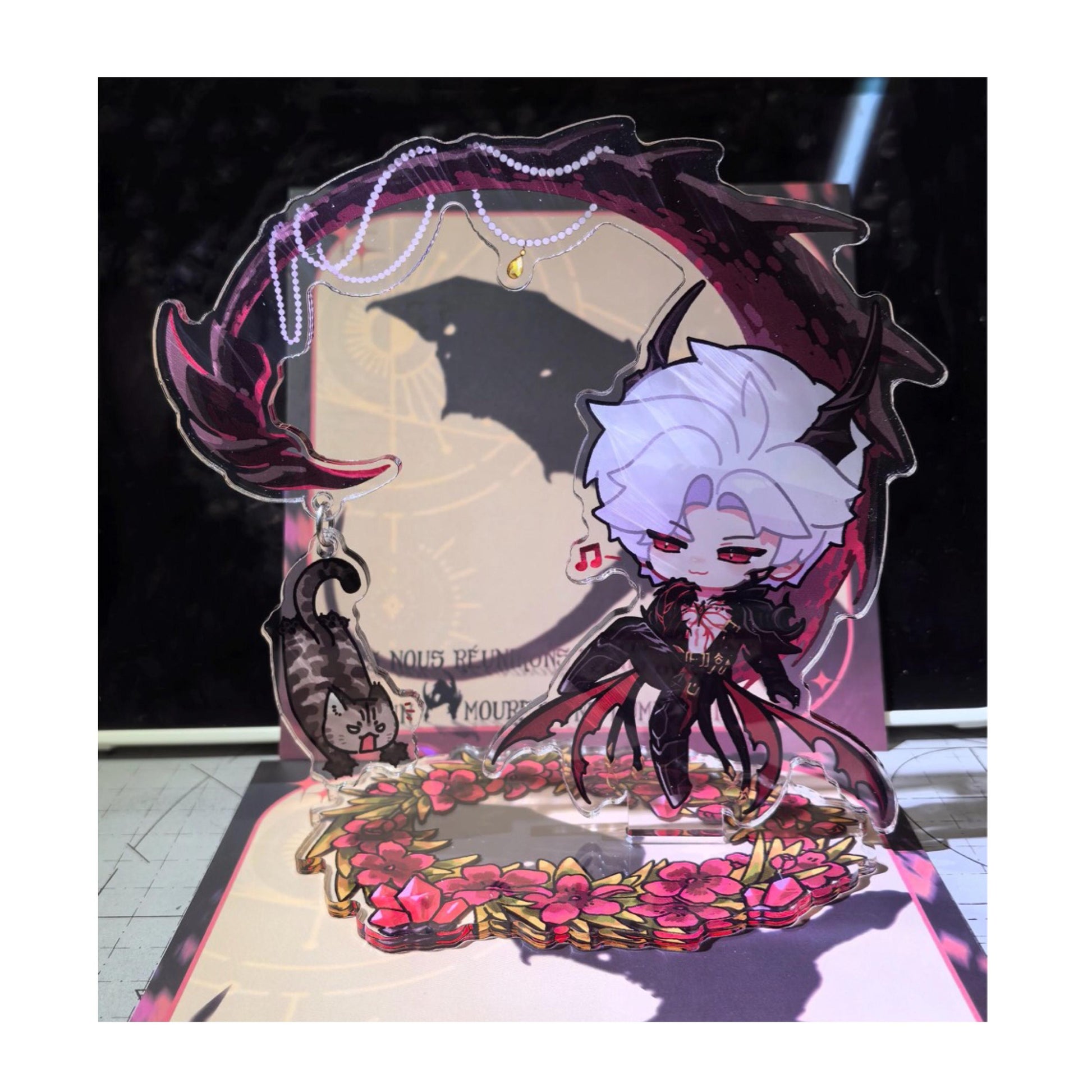 Chibi Sylus Dragon Acrylic Stand Set! Love and Deepspace Qinche Xavier Rafayel Zayne Otoge gamer Ita bag gift C245