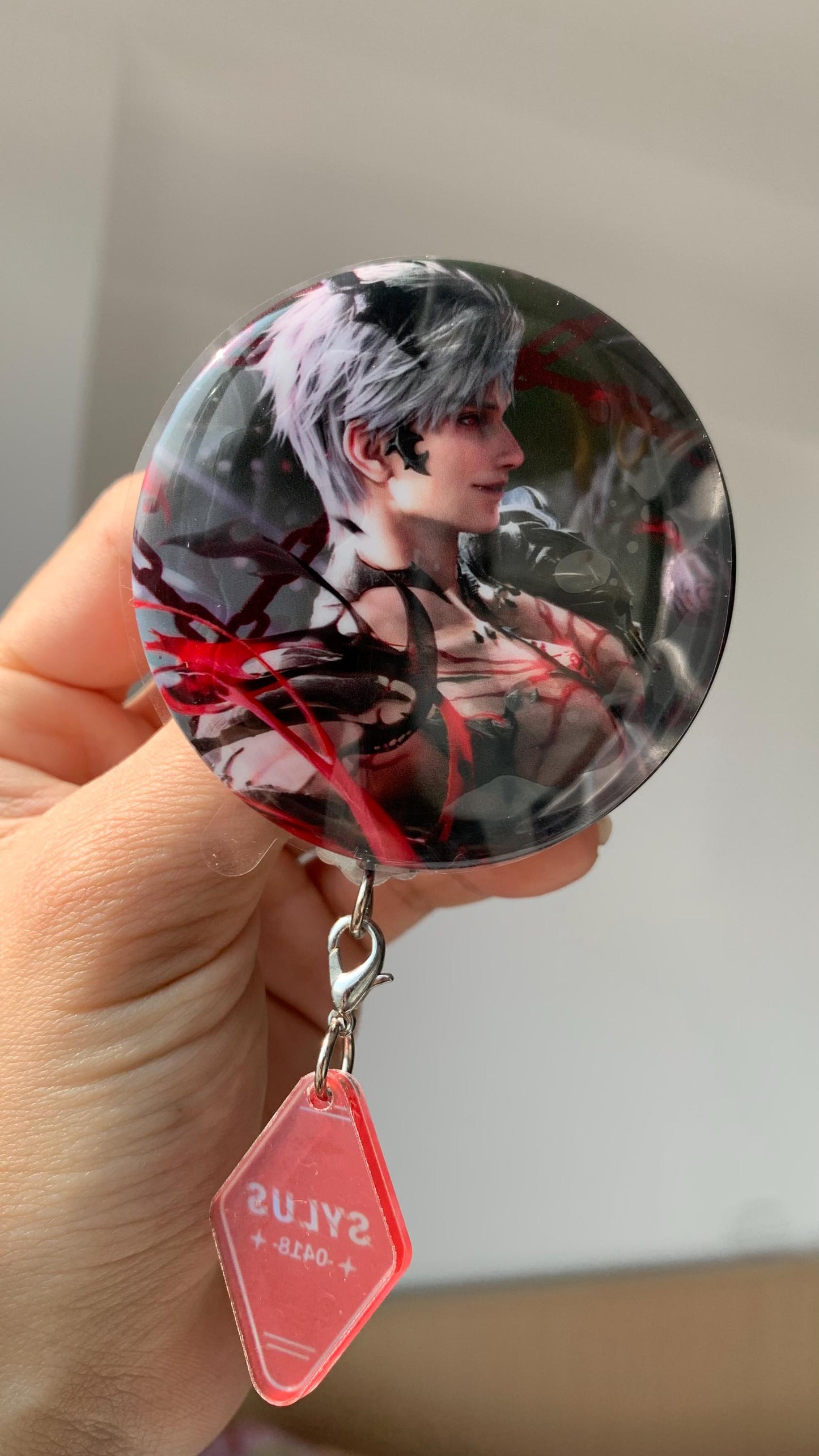 Badge Pendants Sylus Dragon - Love and Deepspace Qinche Xavier Rafayel Zayne Otoge gamer Ita bag gift C247
