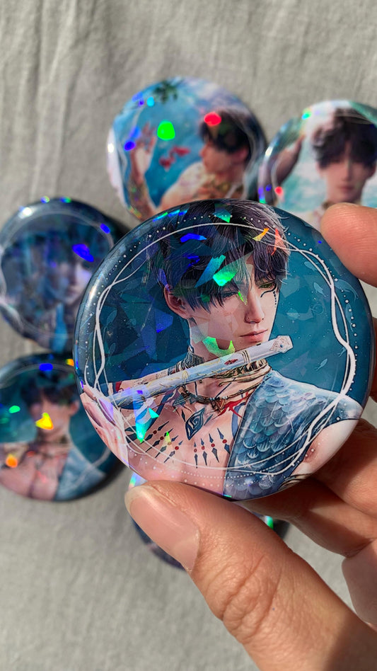 Badges of Rafayel - Love and Deepspace Qinche Xavier Rafayel Zayne Otoge gamer Ita bag gifts C262