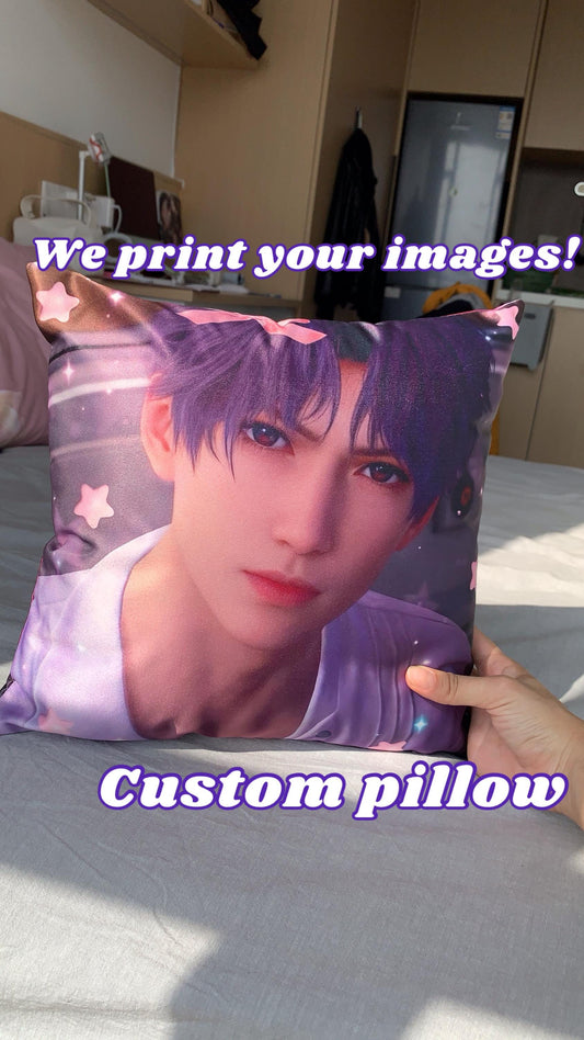 Custom Print Pillow - Love and Deepspace Sylus Xavier Rafayel Zayne Caleb ACG gamer gift C172