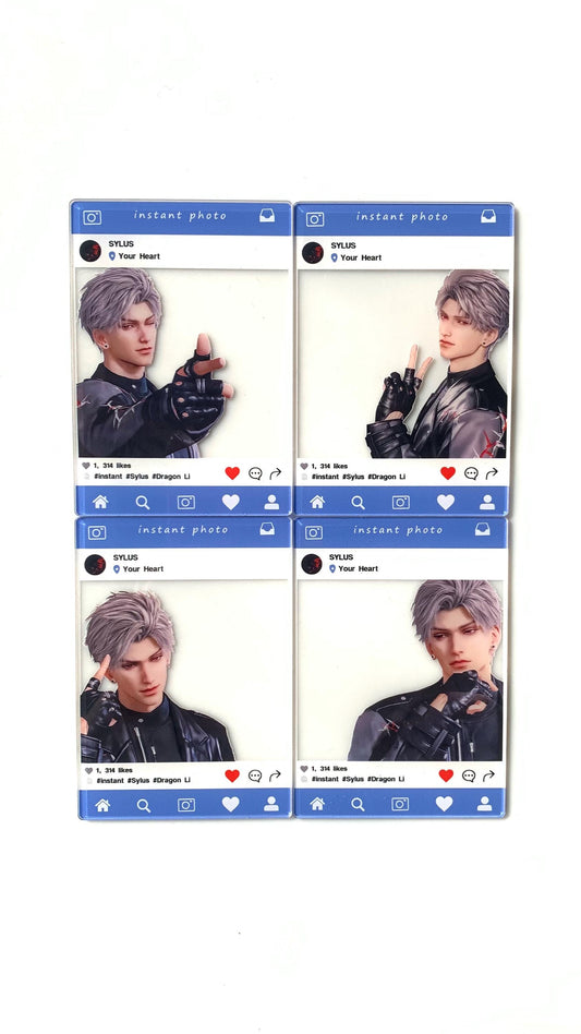 PVC cards of Sylus - Love and Deepspace Qinche Xavier Rafayel Zayne Otoge gamer Ita bag gift C268