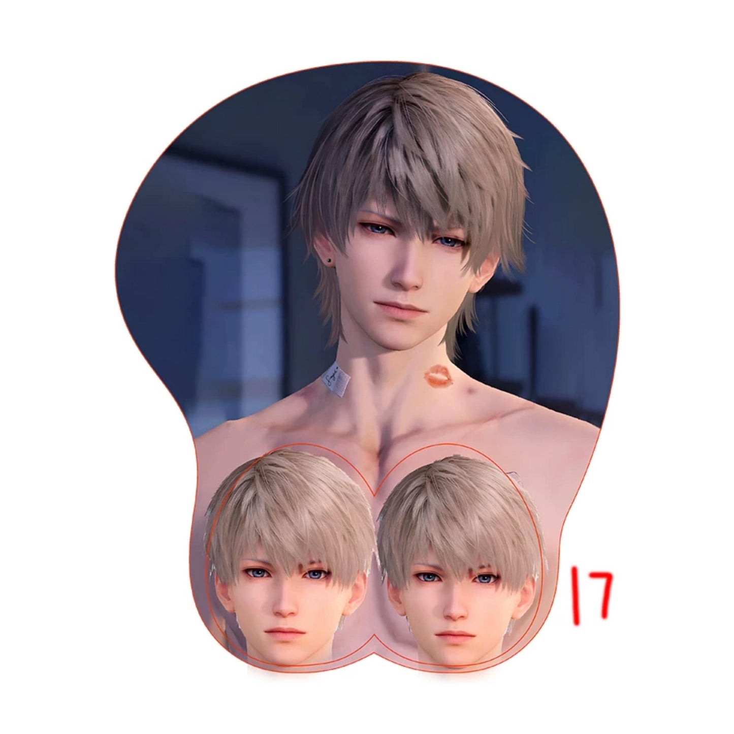 Xavier mousepad 3D! Love and Deepspace Sylus Xavier Rafayel Zayne Oppai Otoge gamer gift C195