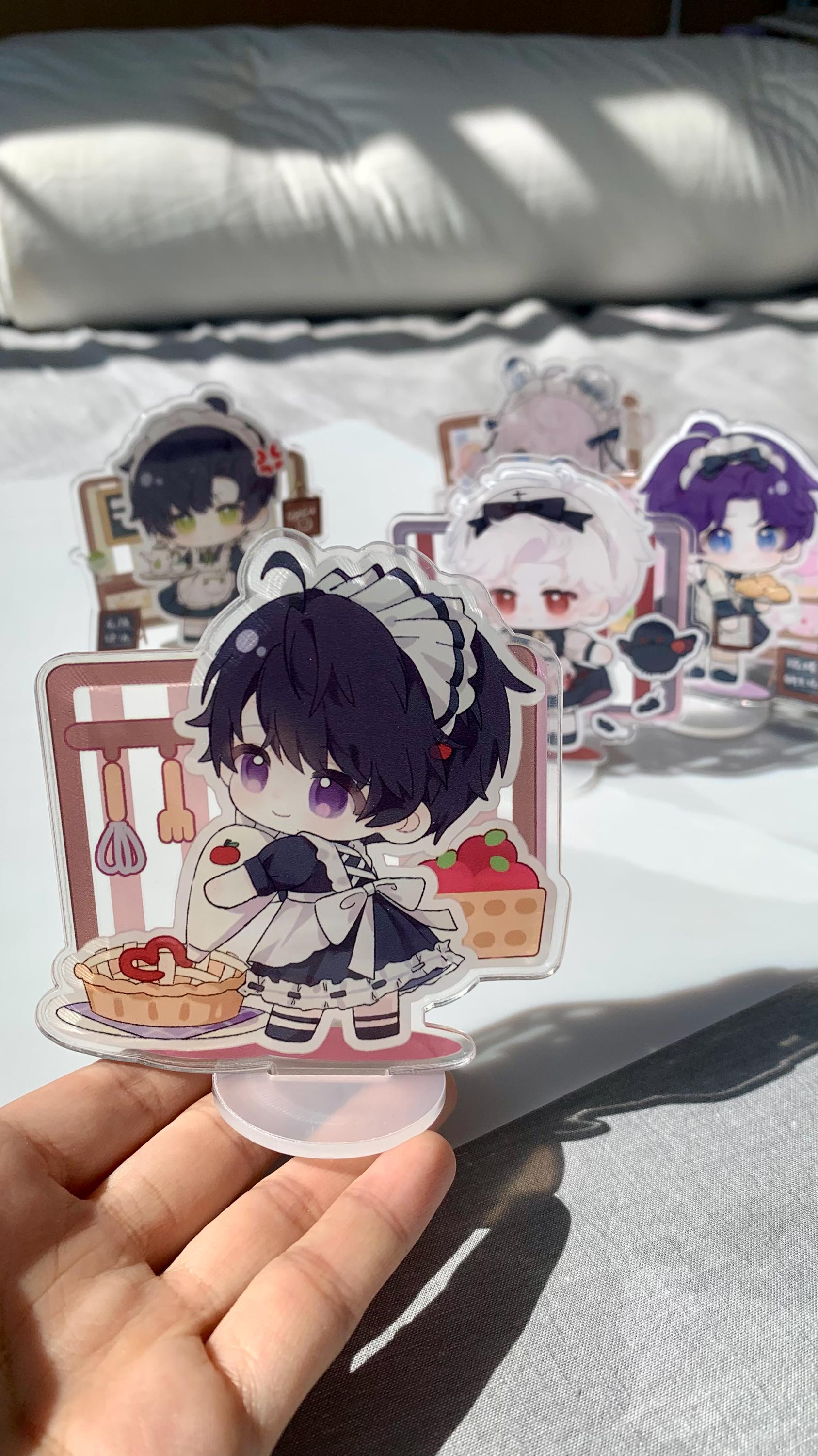 Chibi Standees! Love and Deepspace Sylus Xavier Rafayel Zayne Caleb Otoge gamer gift C199