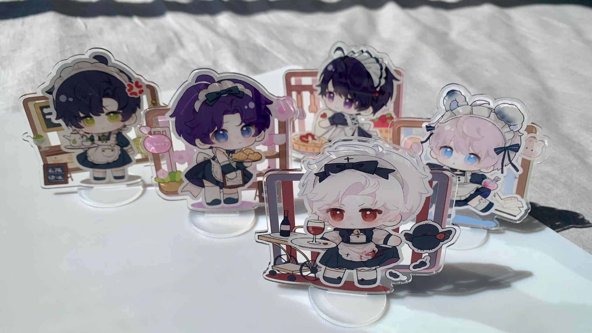 Chibi Standees! Love and Deepspace Sylus Xavier Rafayel Zayne Caleb Otoge gamer gift C199