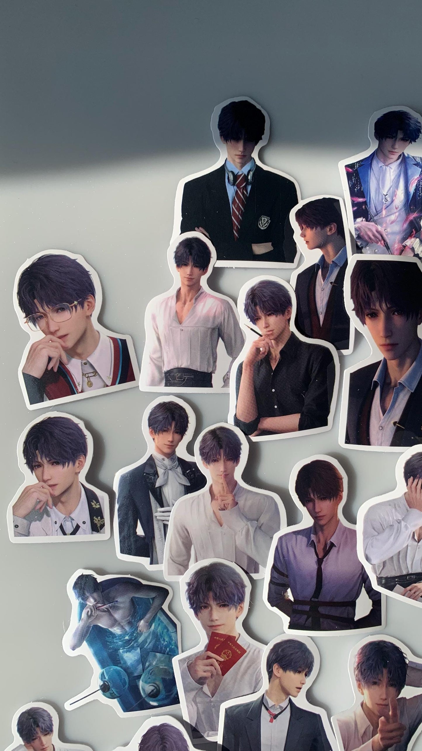 Rafayel Stickers 50pcs! Love and Deepspace Qinche Xavier Rafayel Zayne Otoge gamer Ita bag gift C226