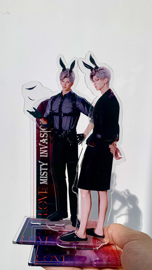 Sylus Bunnies Stands! Love and Deepspace Qinche Xavier Rafayel Zayne Otoge gamer Ita bag gift C238