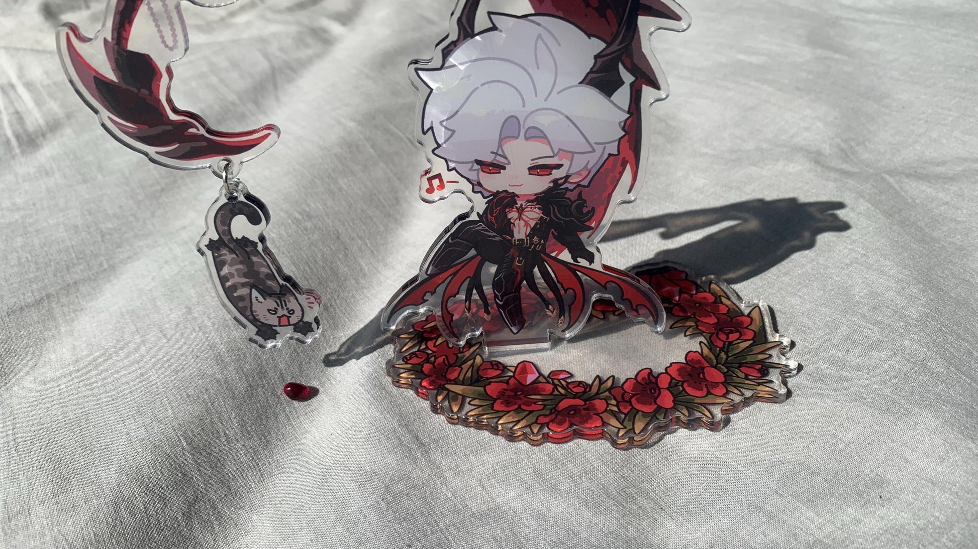 Chibi Sylus Dragon Acrylic Stand Set! Love and Deepspace Qinche Xavier Rafayel Zayne Otoge gamer Ita bag gift C245