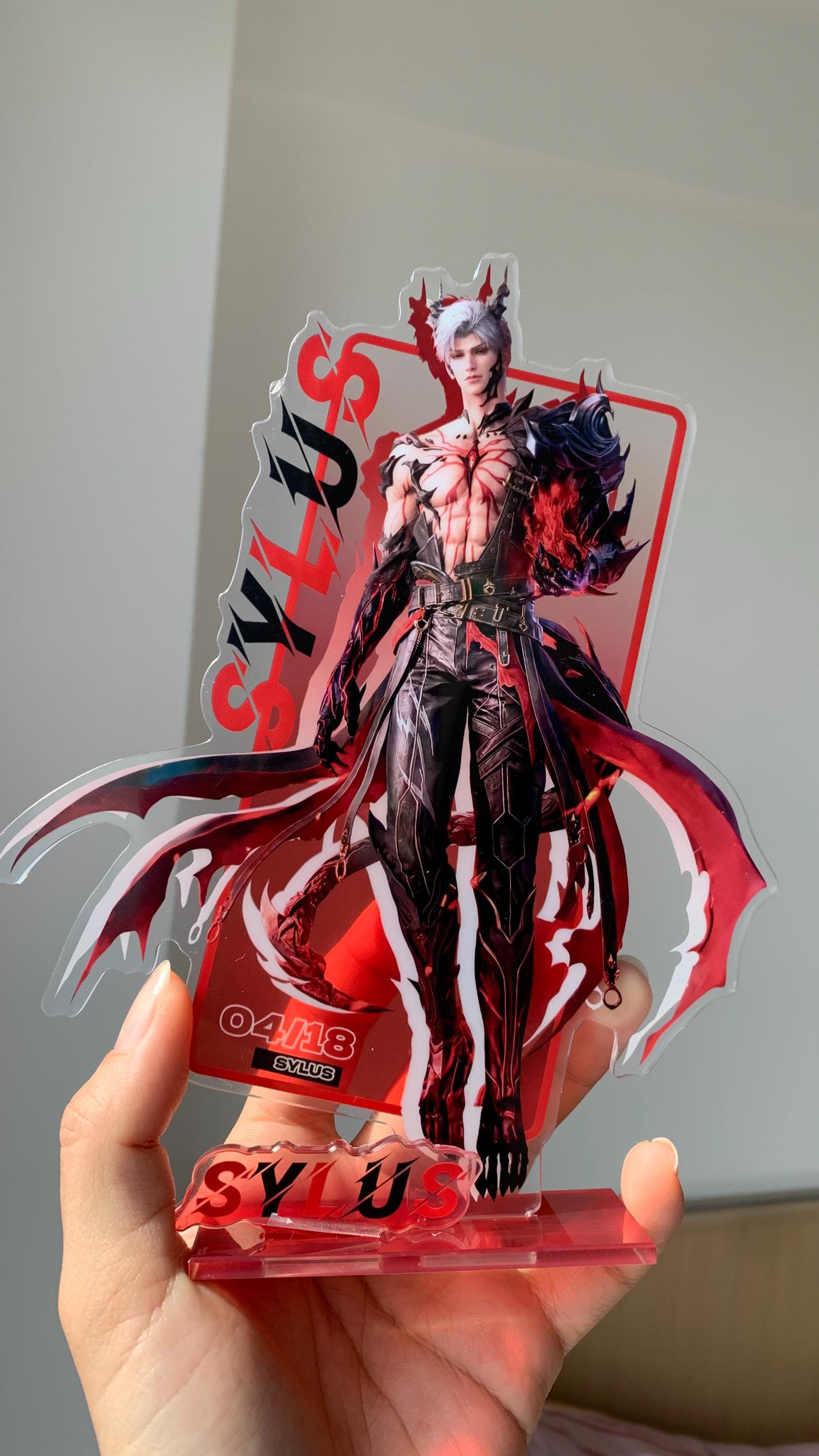 Sylus Dragon Acrylic Stand - Love and Deepspace Qinche Xavier Rafayel Zayne Otoge gamer Ita bag gift C261