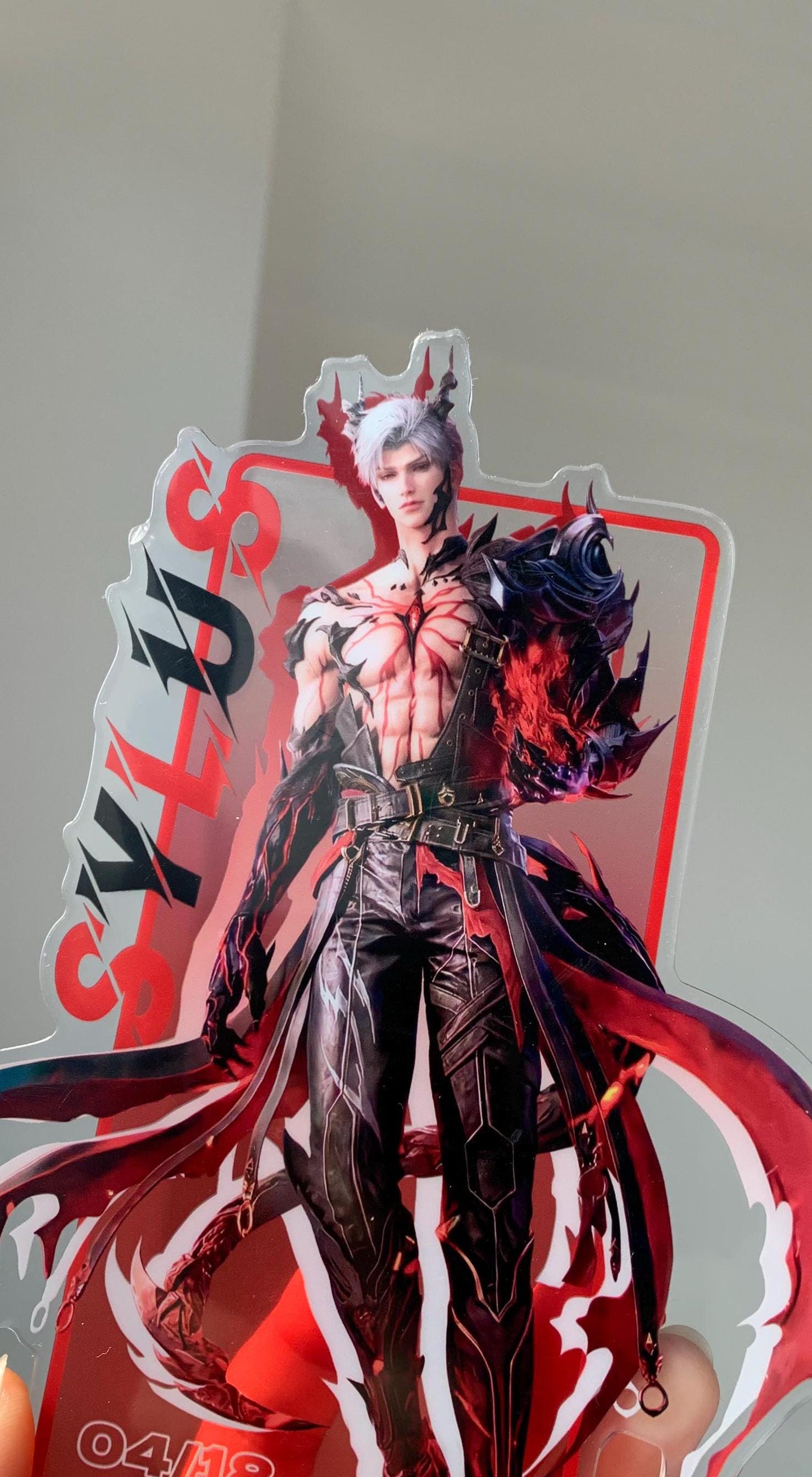Sylus Dragon Acrylic Stand - Love and Deepspace Qinche Xavier Rafayel Zayne Otoge gamer Ita bag gift C261