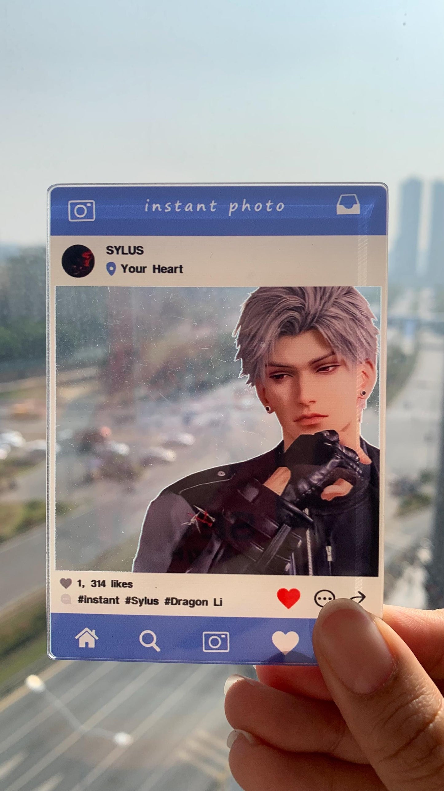 PVC cards of Sylus - Love and Deepspace Qinche Xavier Rafayel Zayne Otoge gamer Ita bag gift C268