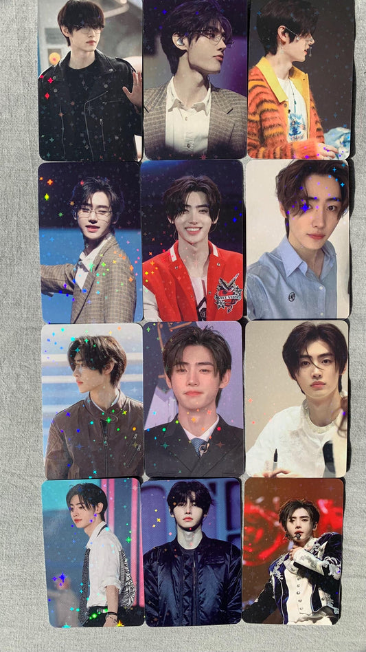 Sunghoon 55pc/set laser cards Enhypen Kpop boy group merch lomo photocards C274