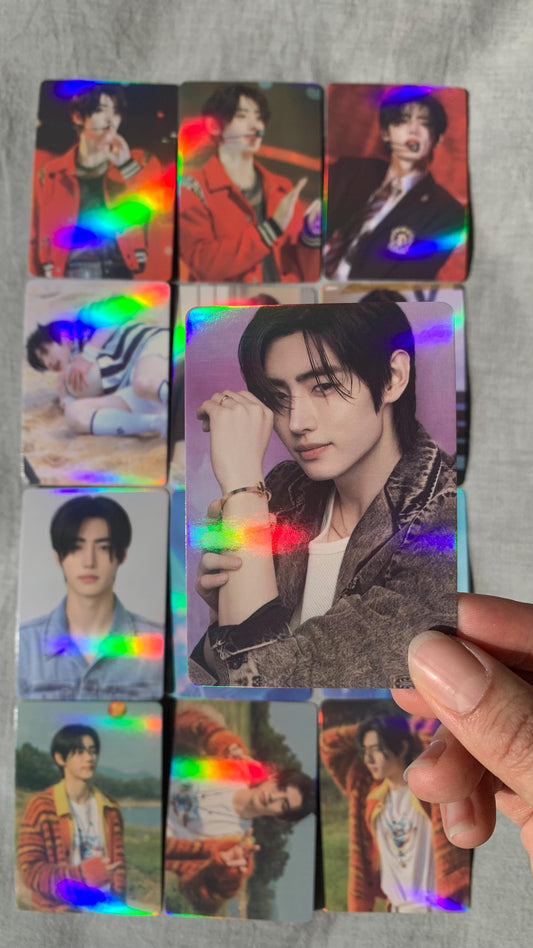 Sunghoon 55pc/set laser cards Enhypen Kpop boy group merch lomo photocards C275