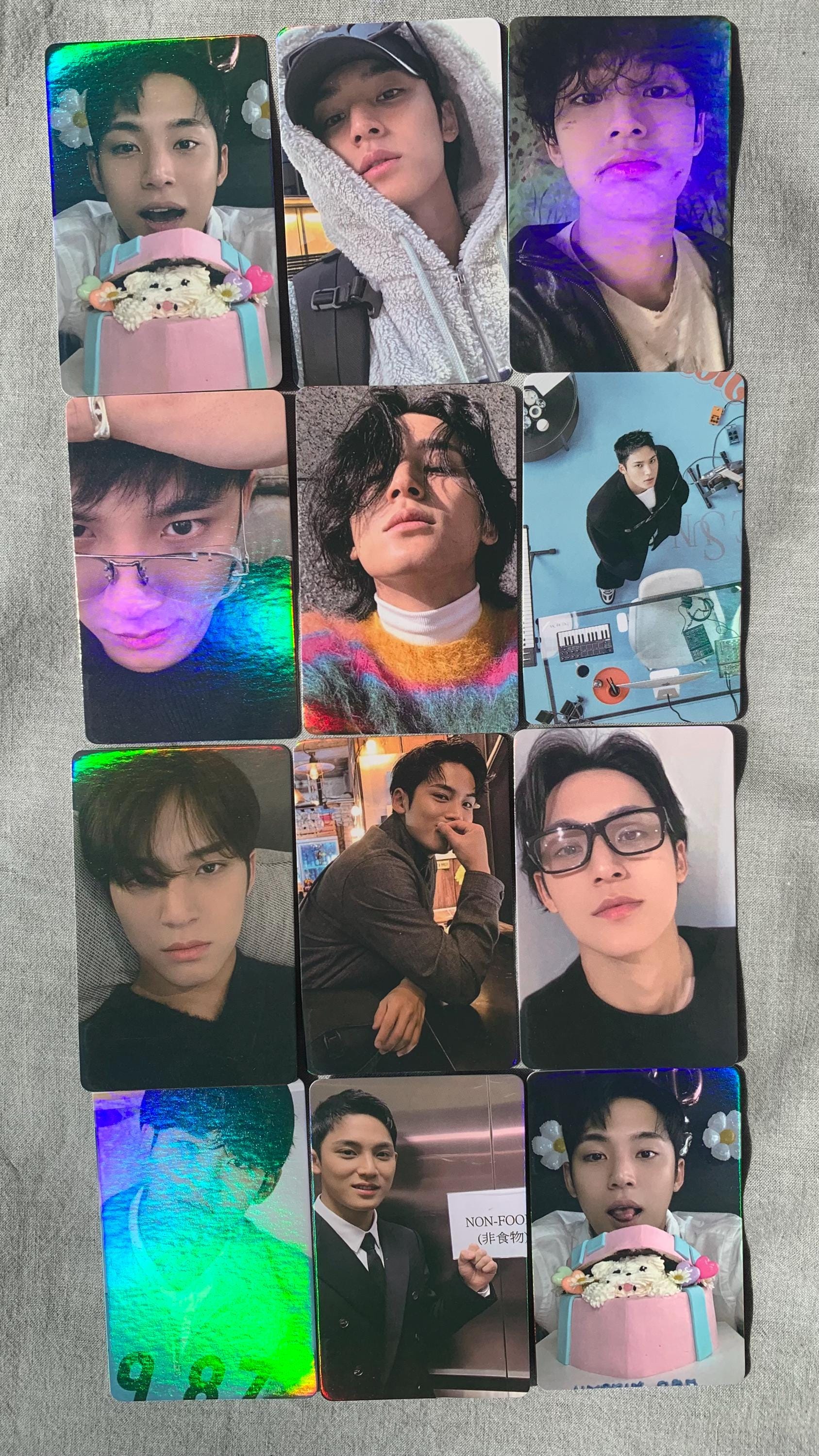 Mingyu Seventeen 55pc/set KPOP Photocards SVT merch lomo card C278