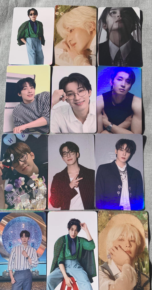 Wonwoo Seventeen 55pc/set KPOP Photocards SVT merch lomo card C279