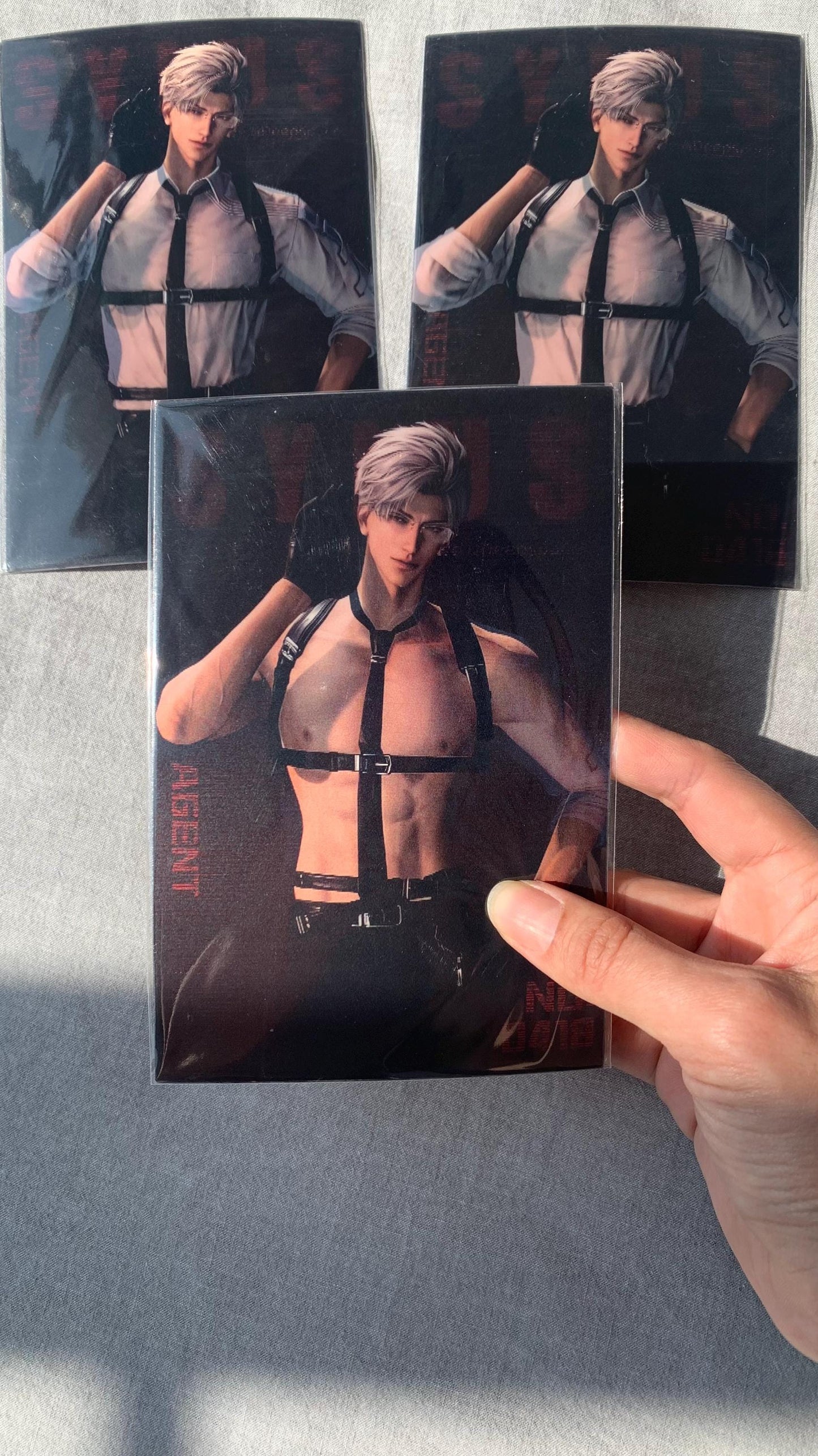 Sexy Cards! Sylus Xavier Rafayel Zayne Love and Deepspace Otoge gamer gift C282