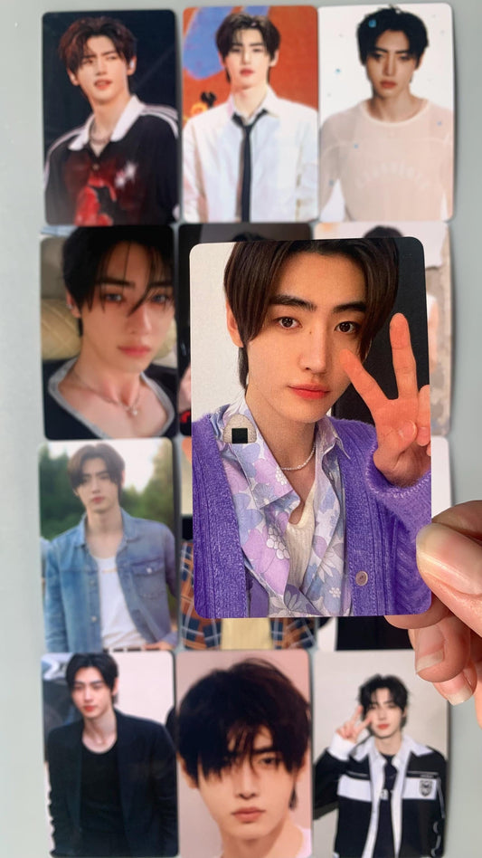 Sunghoon 55pc/set laser cards Enhypen Kpop boy group merch lomo photocards C315