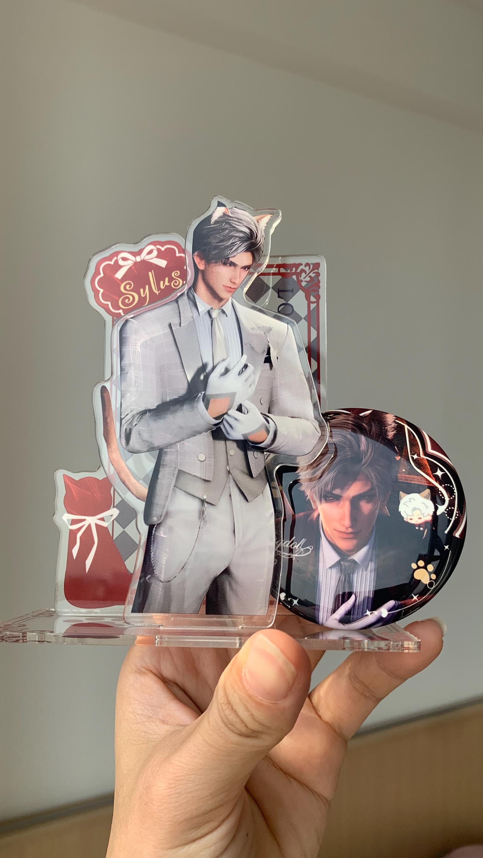 Cat Butlers Set! Sylus Xavier Rafayel Zayne Love and Deepspace Otome gamer gift C319