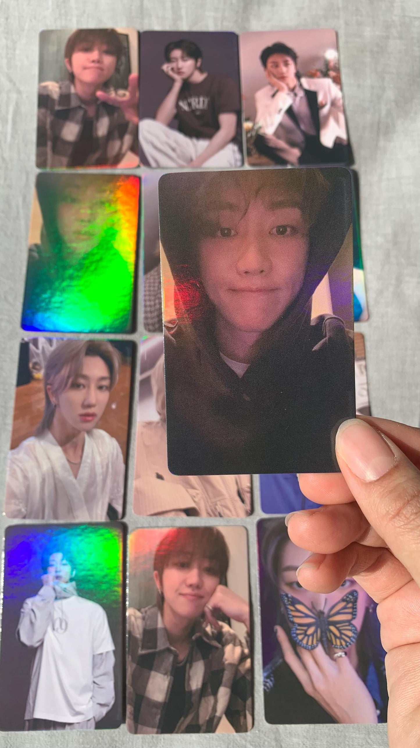 Minghao Seventeen 55pc/set The8 KPOP Photocards SVT merch lomo card C276