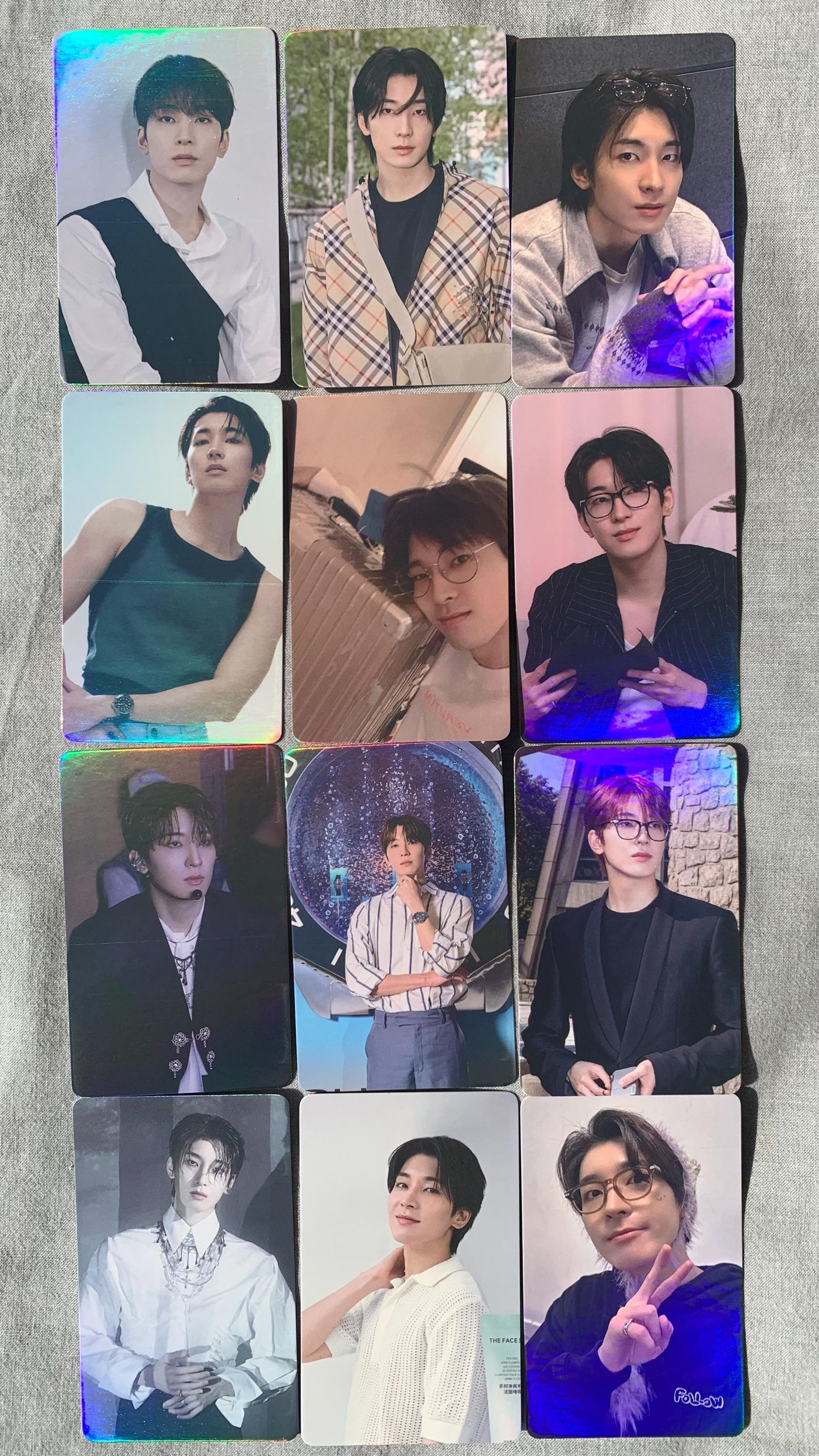 Wonwoo Seventeen 55pc/set KPOP Photocards SVT merch lomo card C279