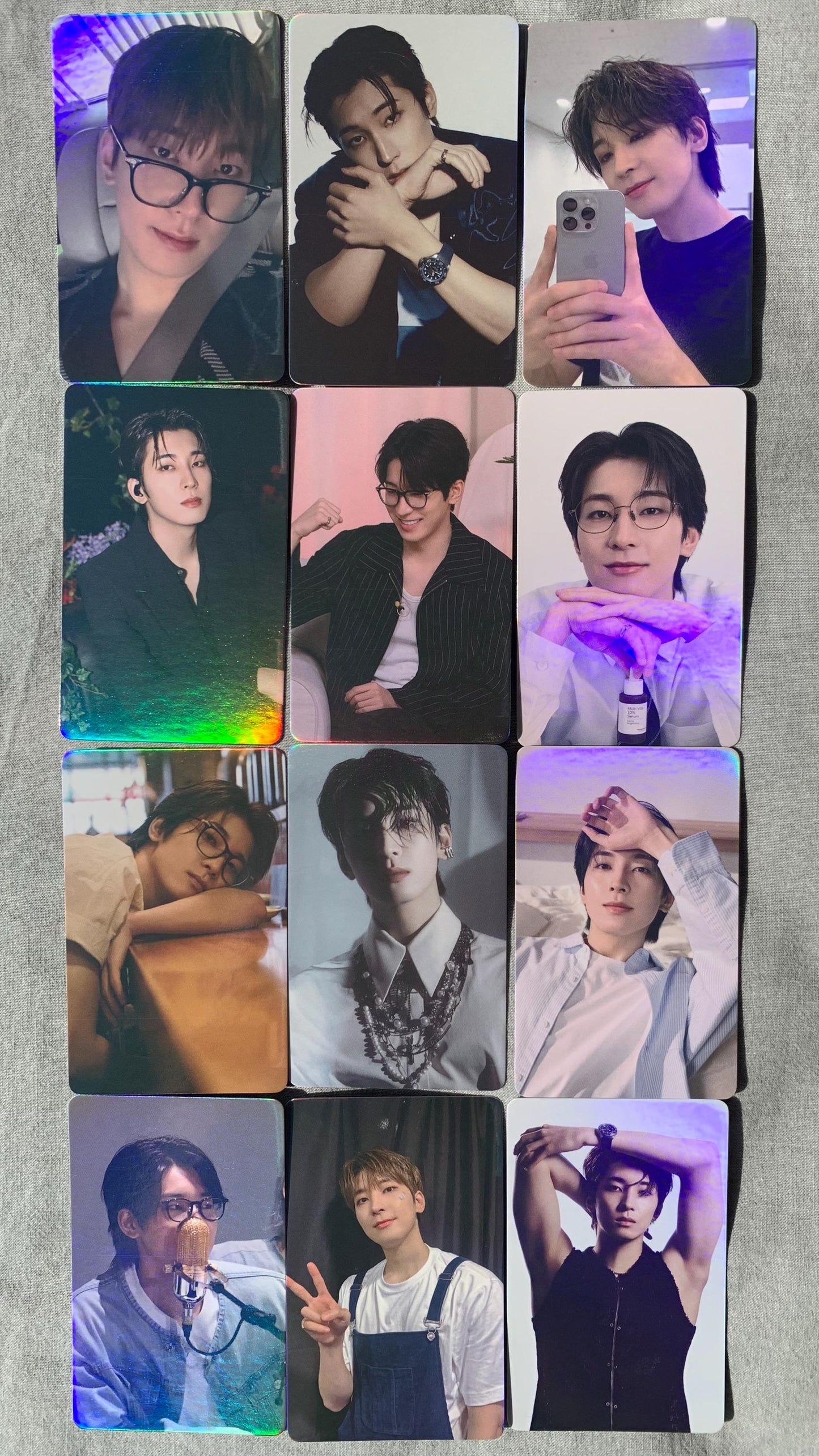 Wonwoo Seventeen 55pc/set KPOP Photocards SVT merch lomo card C279