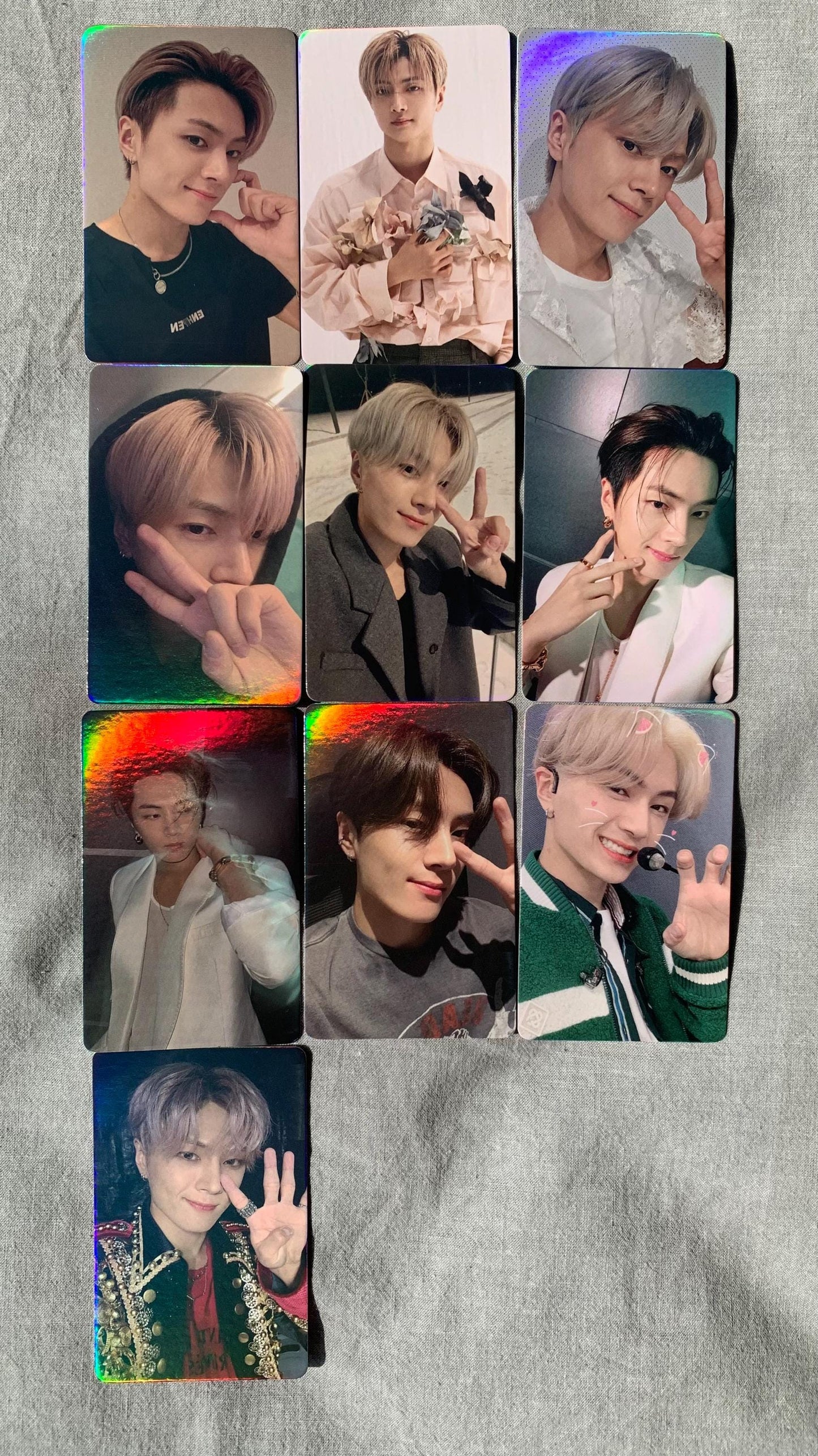 Jay 55pc/set laser cards Enhypen Park Jongseong Kpop boy group merch lomo photocards C280