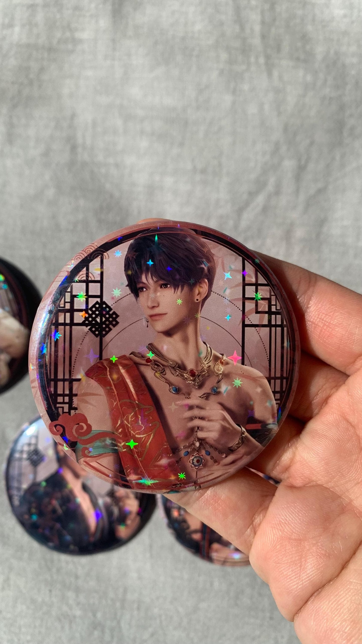 Love and Deepspace Badges! Sylus Xavier Rafayel Zayne Otoge gamer gift C303