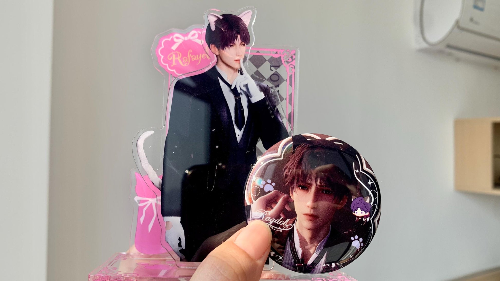 Cat Butlers Set! Sylus Xavier Rafayel Zayne Love and Deepspace Otome gamer gift C319