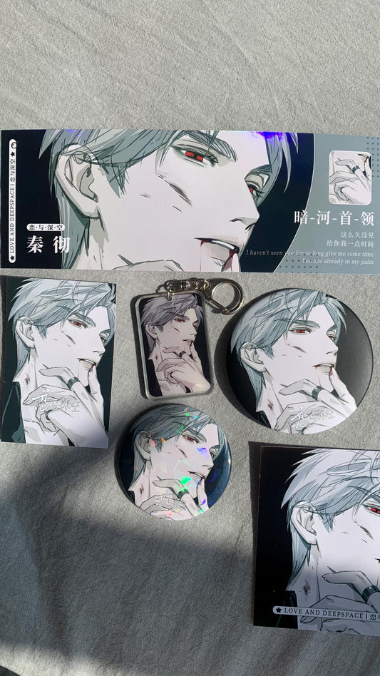 Sylus Gift Set - Love and Deepspace Qinche Xavier Rafayel Zayne Otome gamer Ita bag gift C333