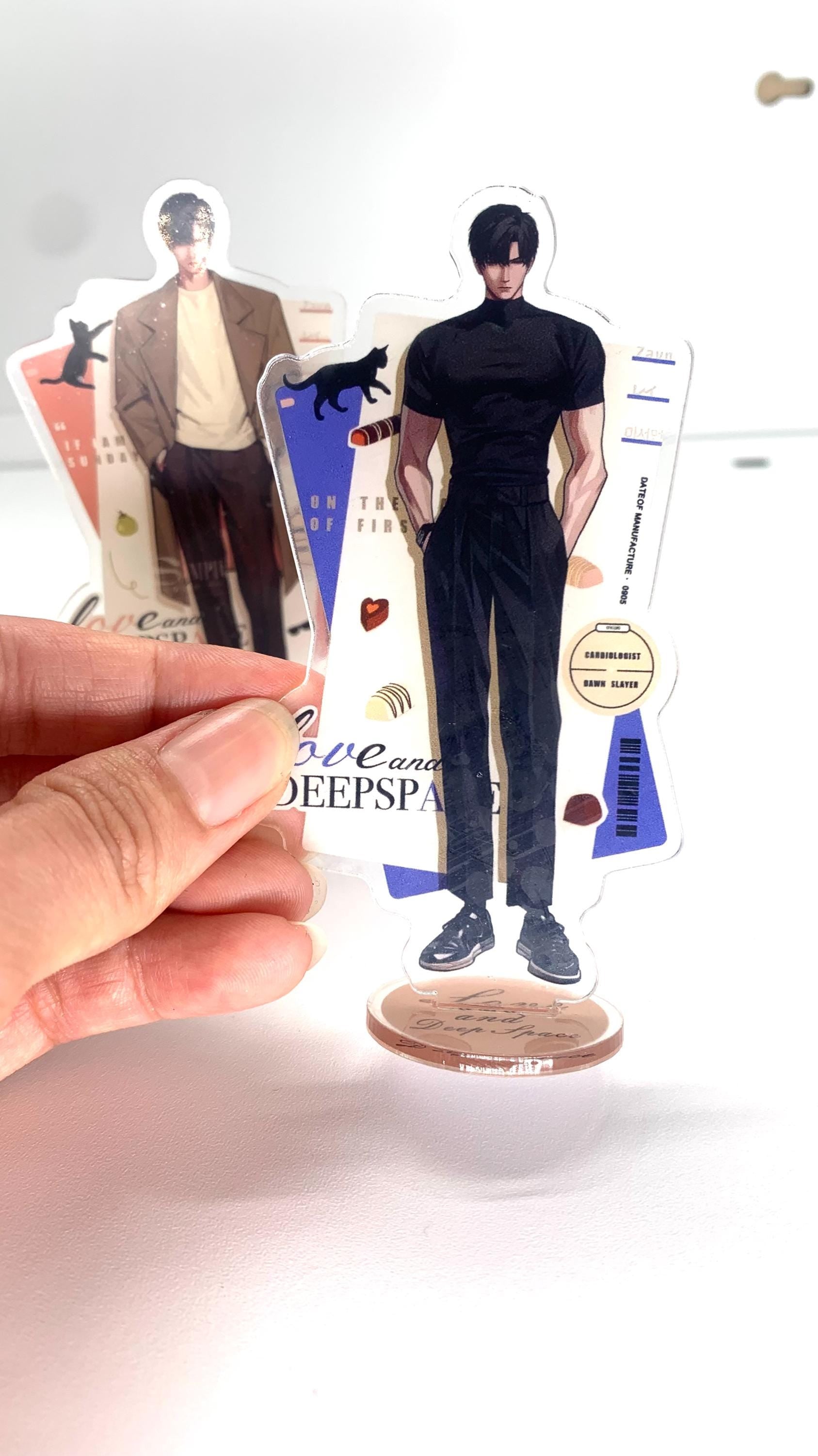 Zayne Mini Stands! Love and Deepspace Qinche Xavier Rafayel Zayne Otome gamer Ita bag gift C337