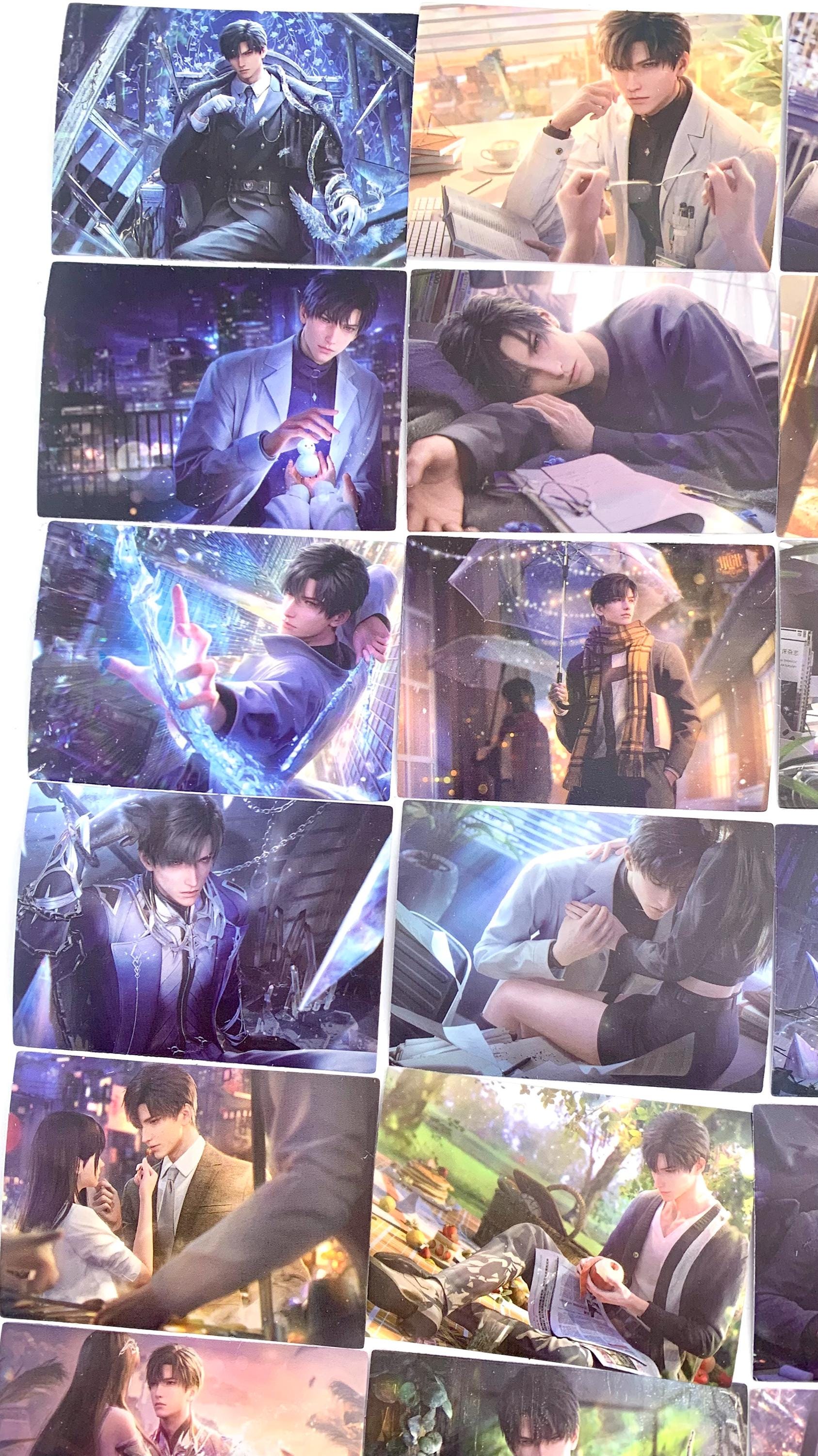 LADs Stickers 50pcs! Love and Deepspace Xavier Rafayel Zayne Otome gamer Ita bag gift C344