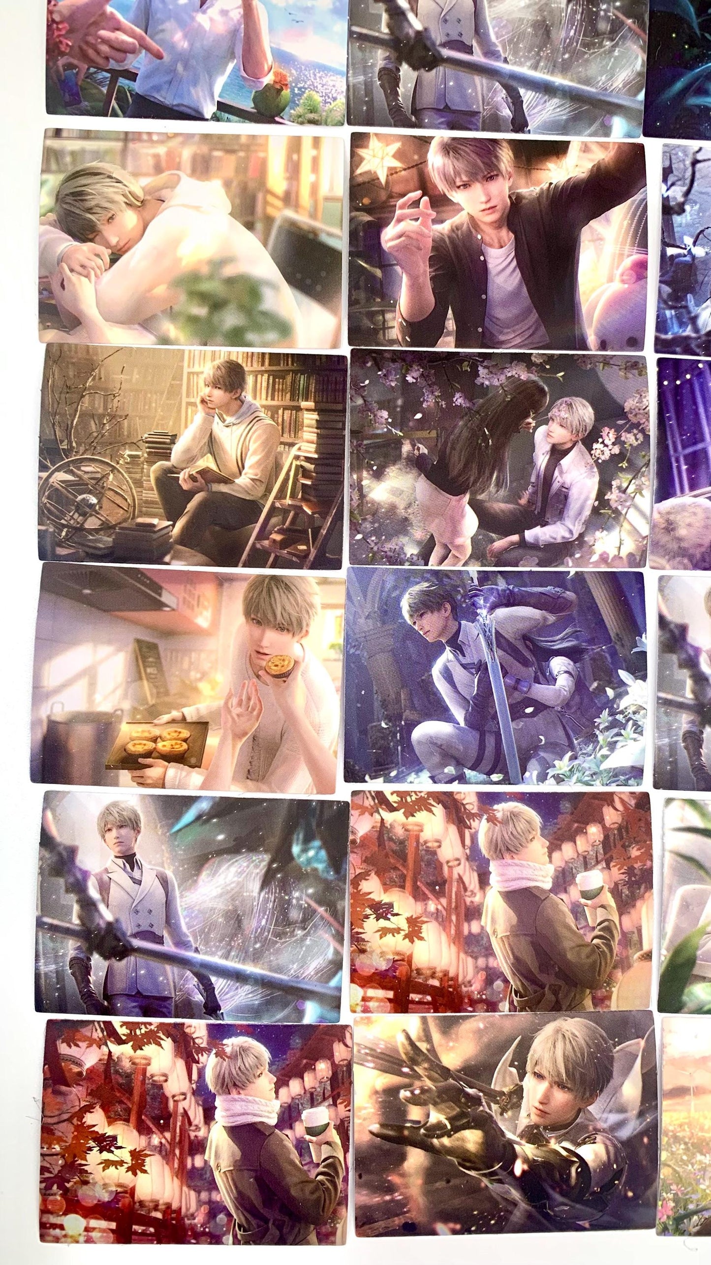 LADs Stickers 50pcs! Love and Deepspace Xavier Rafayel Zayne Otome gamer Ita bag gift C344