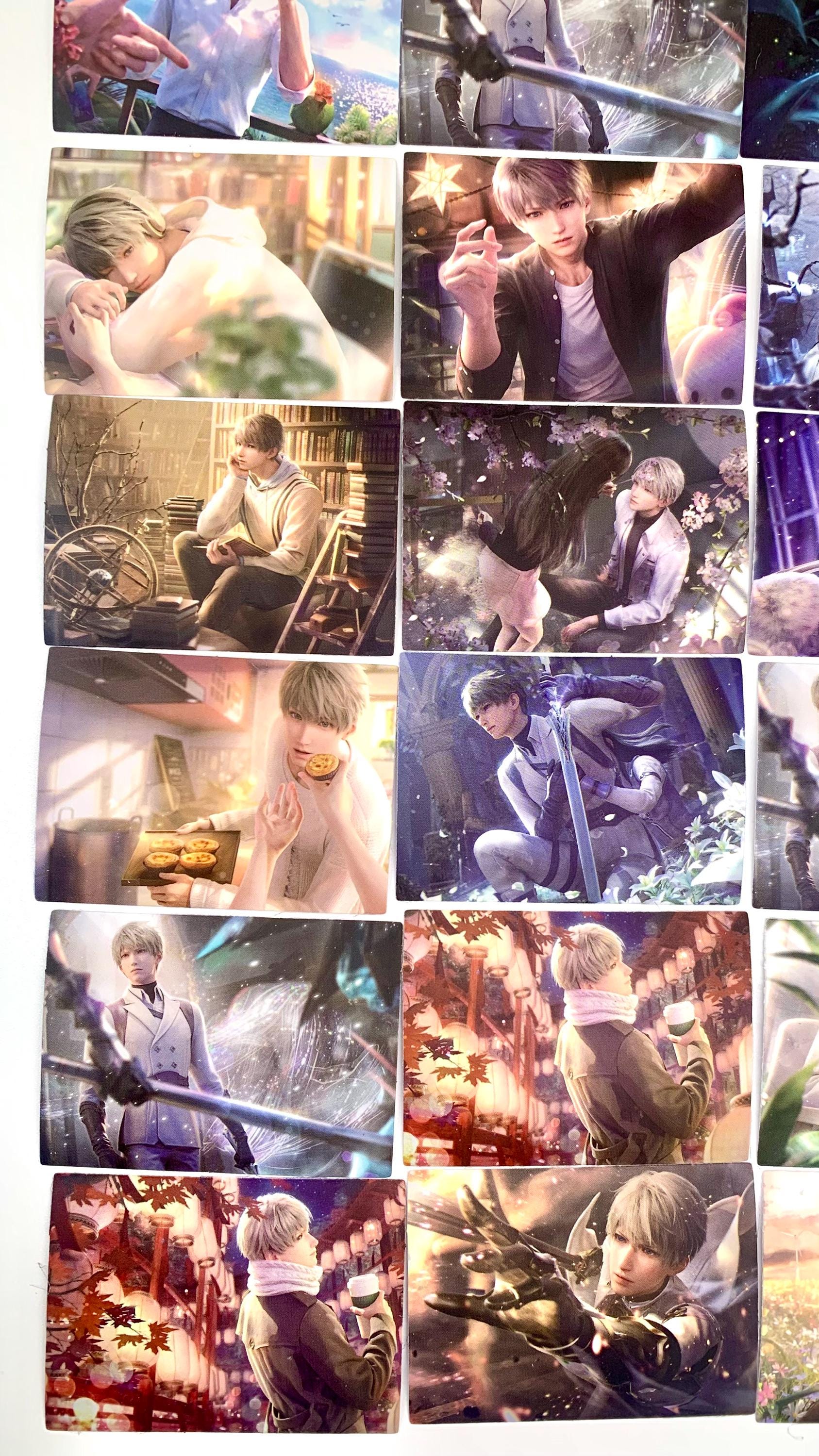 LADs Stickers 50pcs! Love and Deepspace Xavier Rafayel Zayne Otome gamer Ita bag gift C344