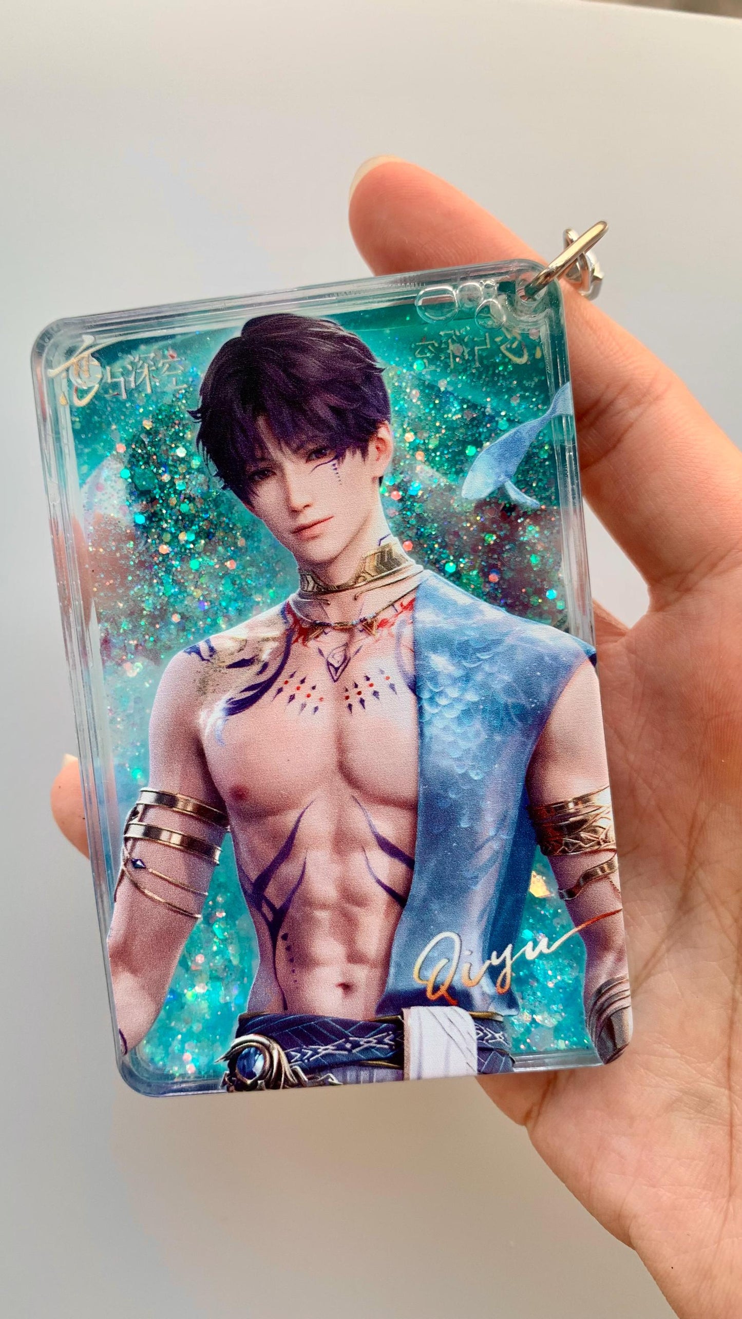 Rafayel quicksand keychain! Love and Deepspace Sylus Xavier Rafayel Zayne Otome gamer gift C367