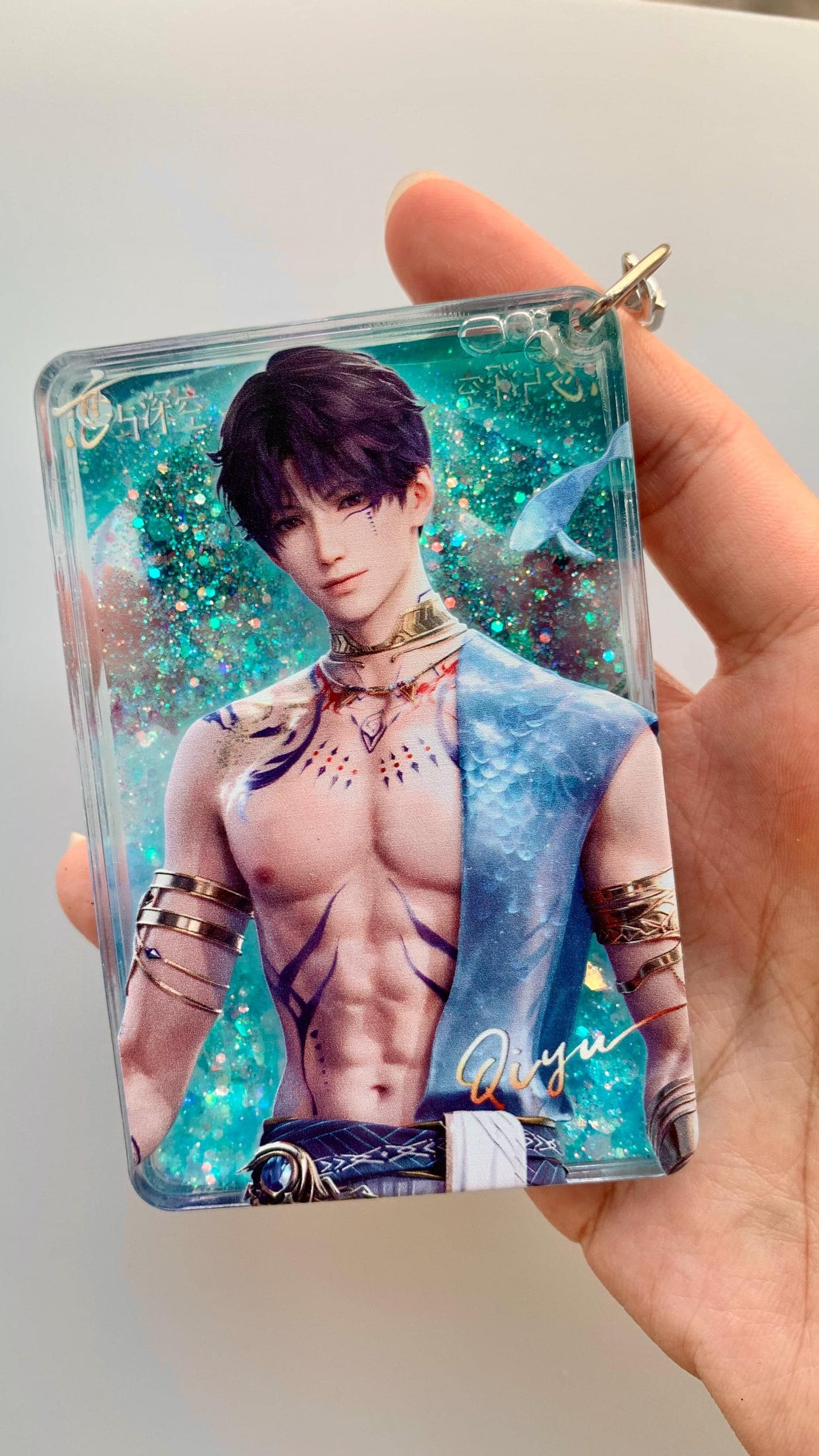 Rafayel quicksand keychain! Love and Deepspace Sylus Xavier Rafayel Zayne Otome gamer gift C367
