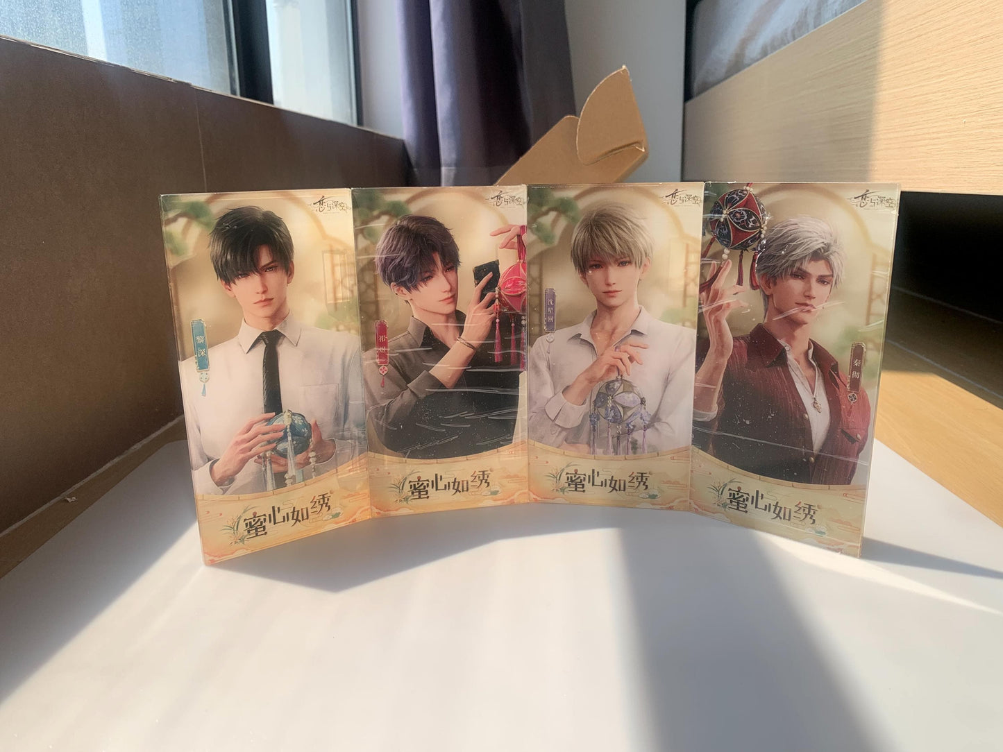 LaDS foldable stand! Love and Deepspace Sylus Xavier Rafayel Zayne Otome gamer gift C371