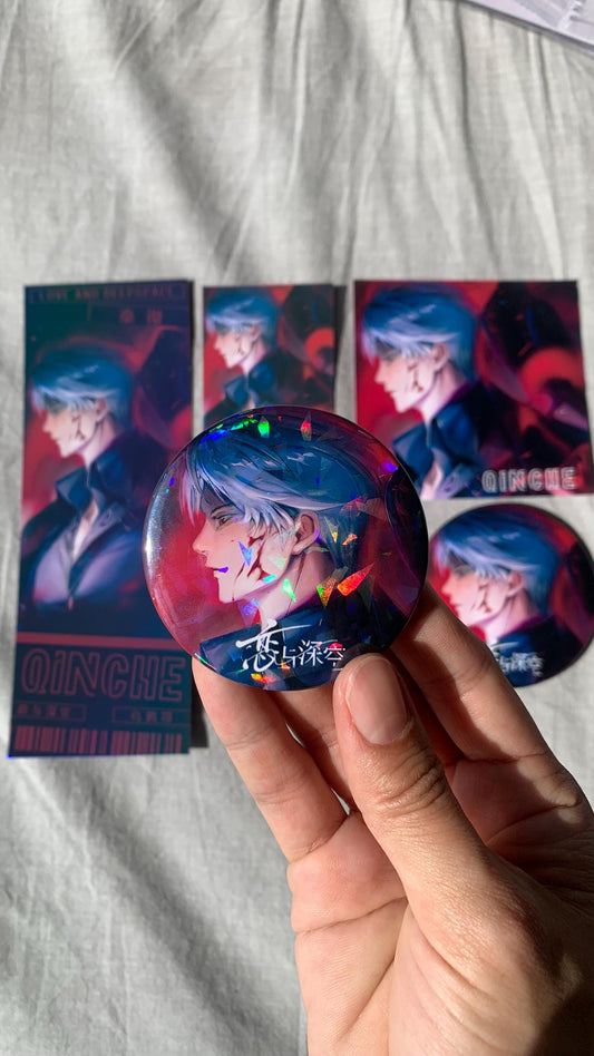 Sylus Gift Set - Love and Deepspace Qinche Xavier Rafayel Zayne Otome gamer Ita bag gift C334