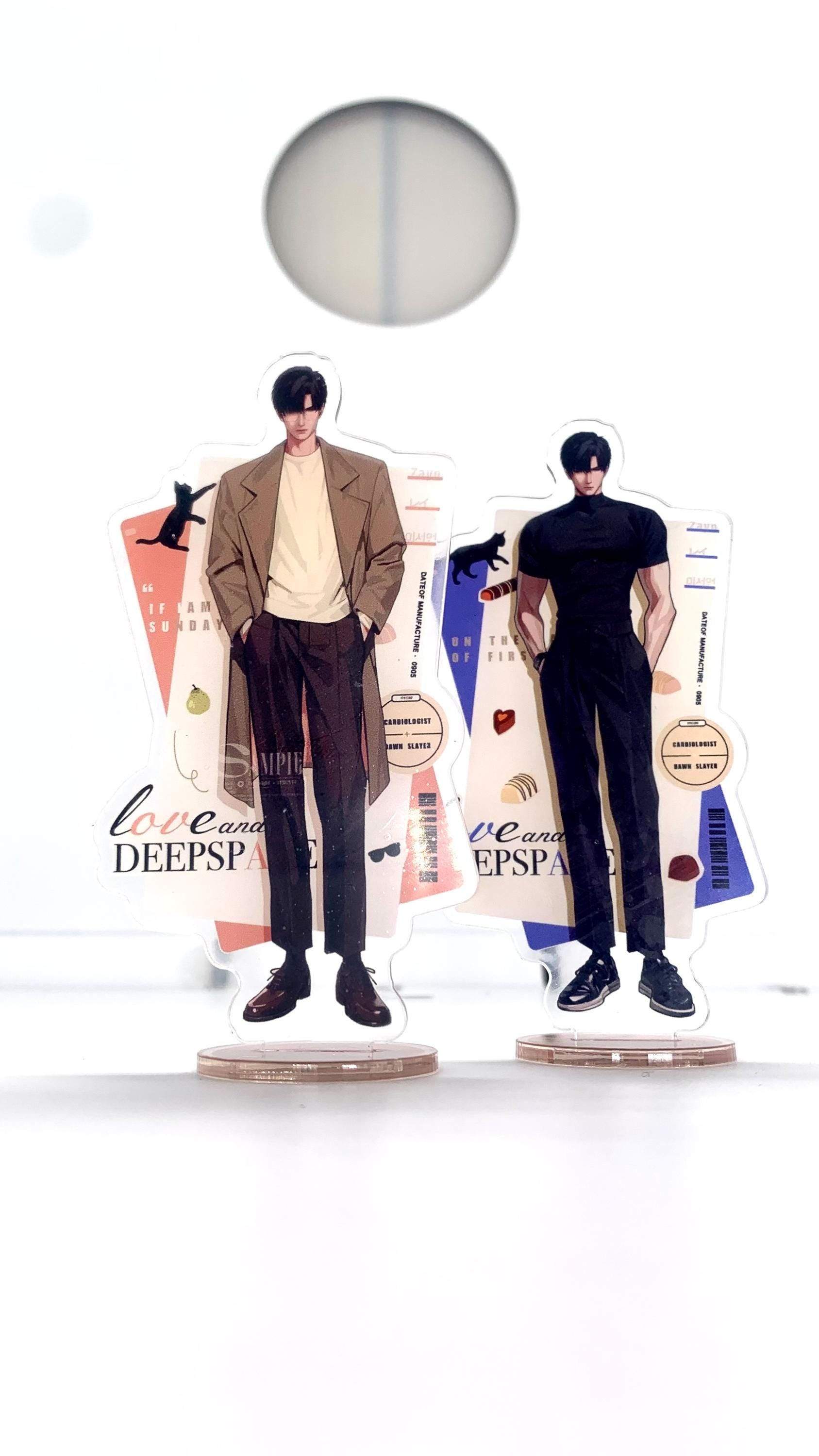 Zayne Mini Stands! Love and Deepspace Qinche Xavier Rafayel Zayne Otome gamer Ita bag gift C337